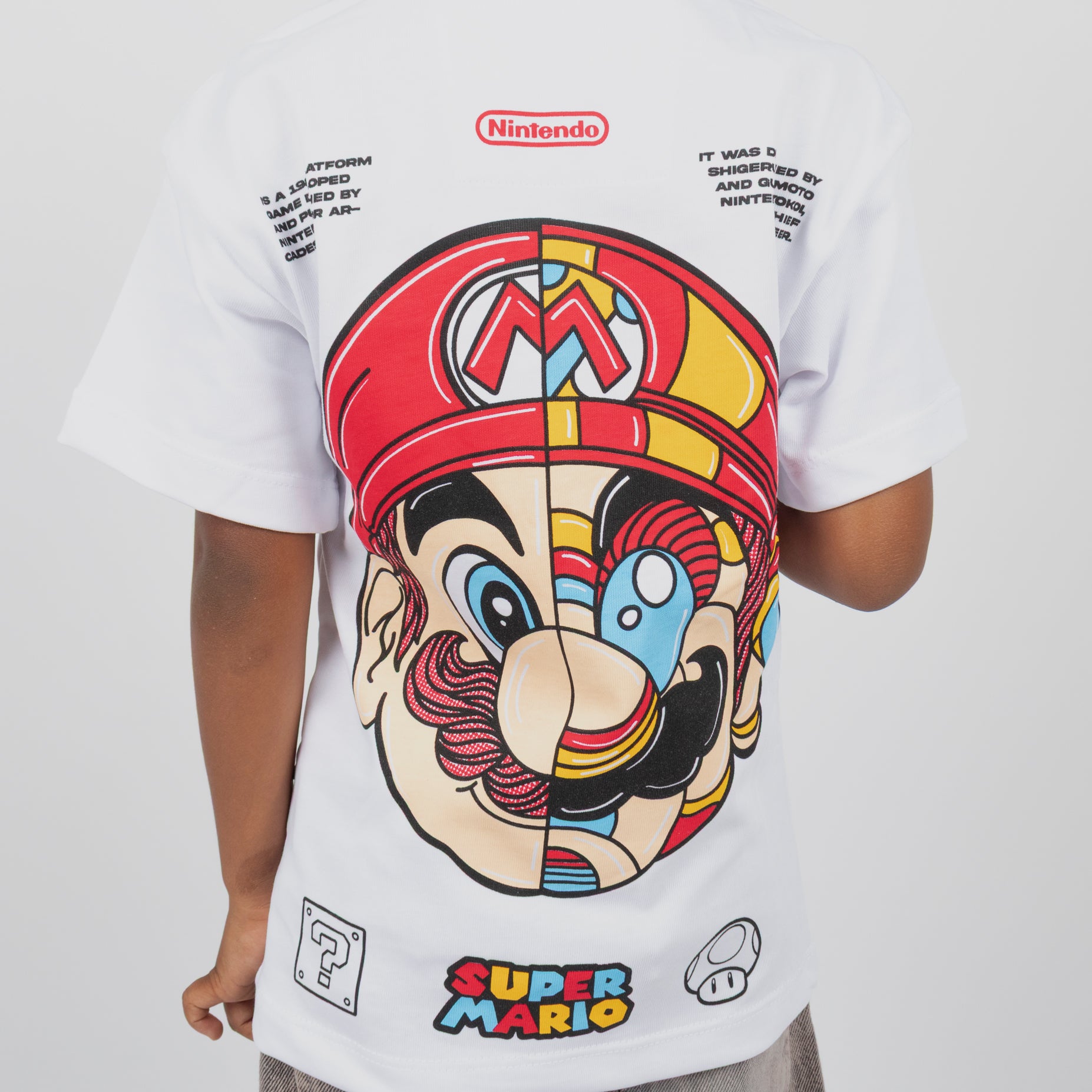 Oversize niño Super Mario