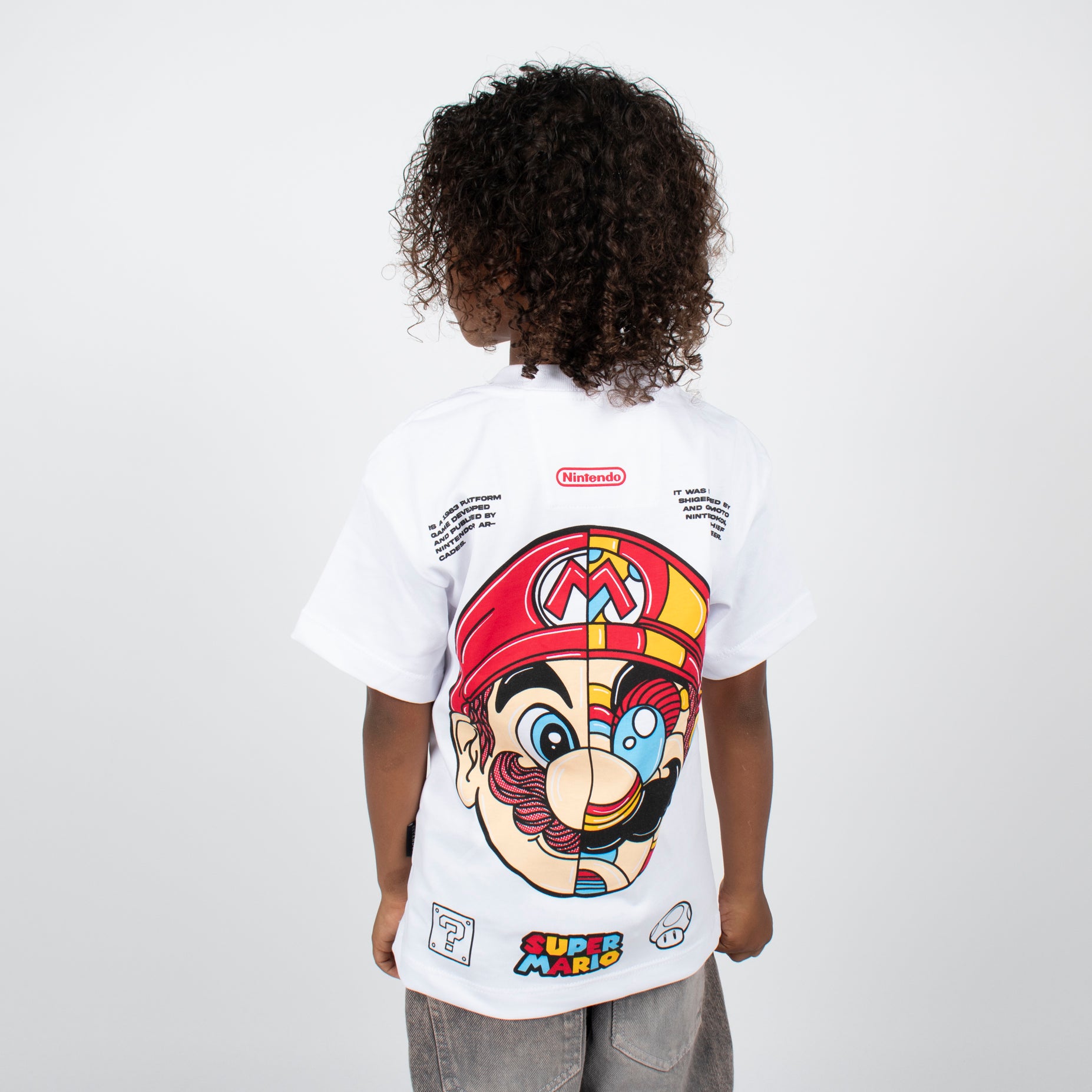 Oversize niño Super Mario