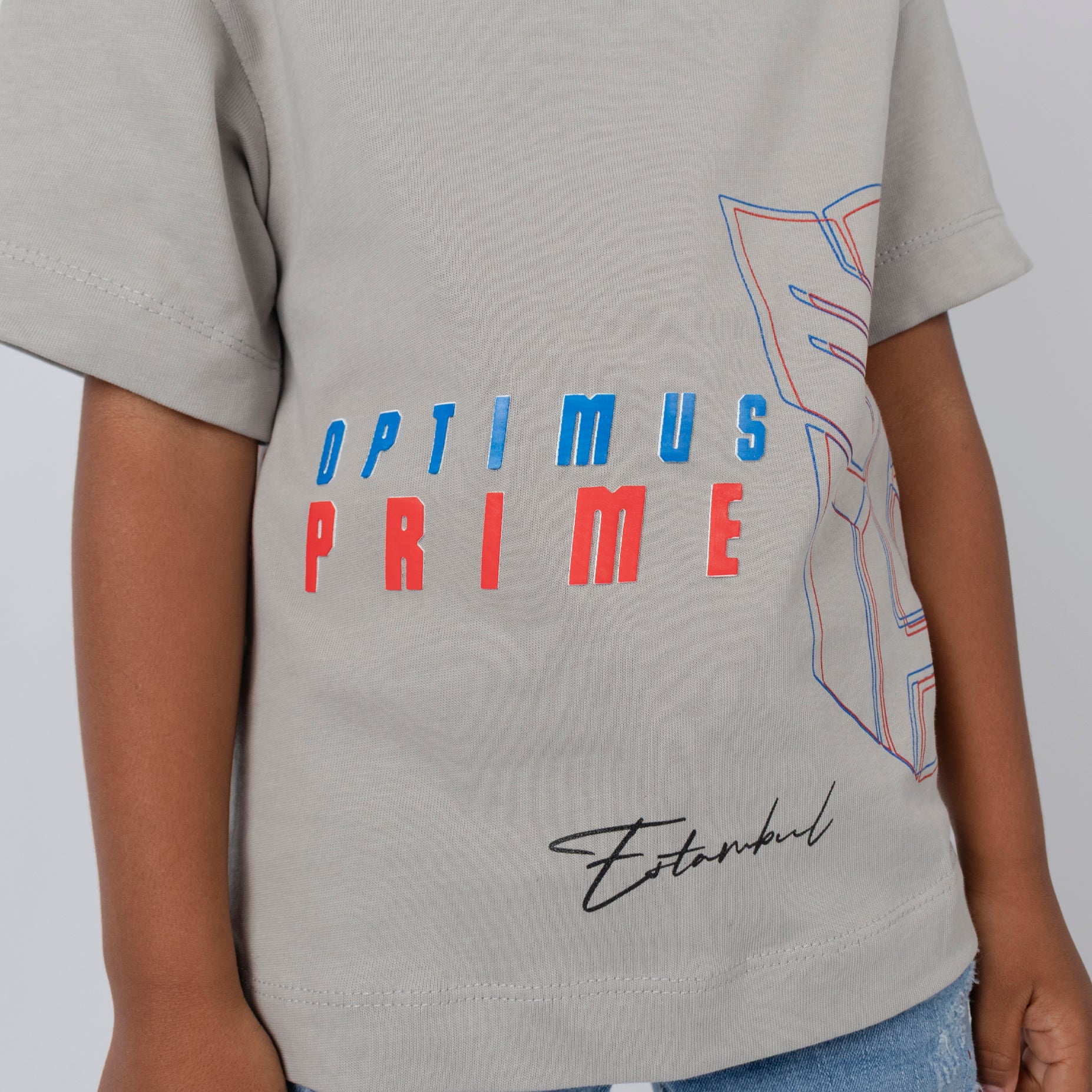 Oversize niño Optimus prime