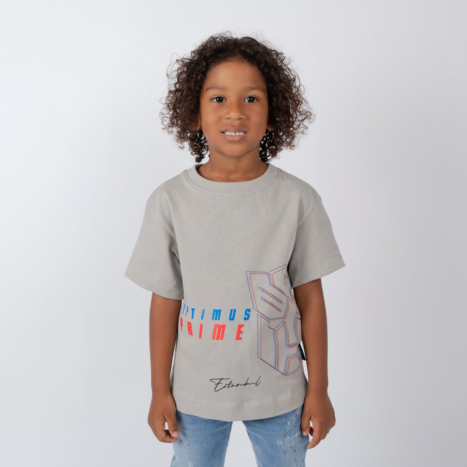 Oversize niño Optimus prime