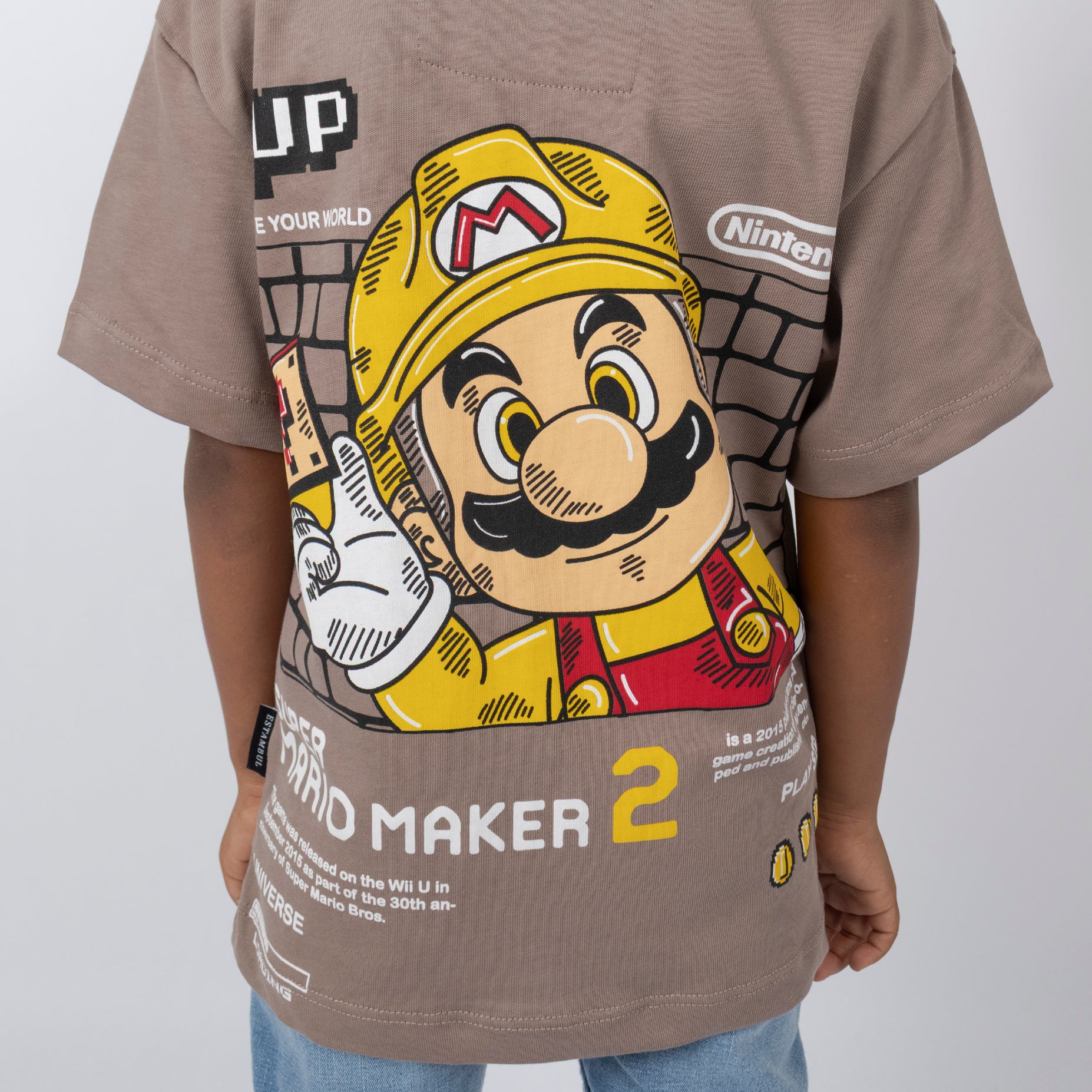Oversize niño Mario Maker