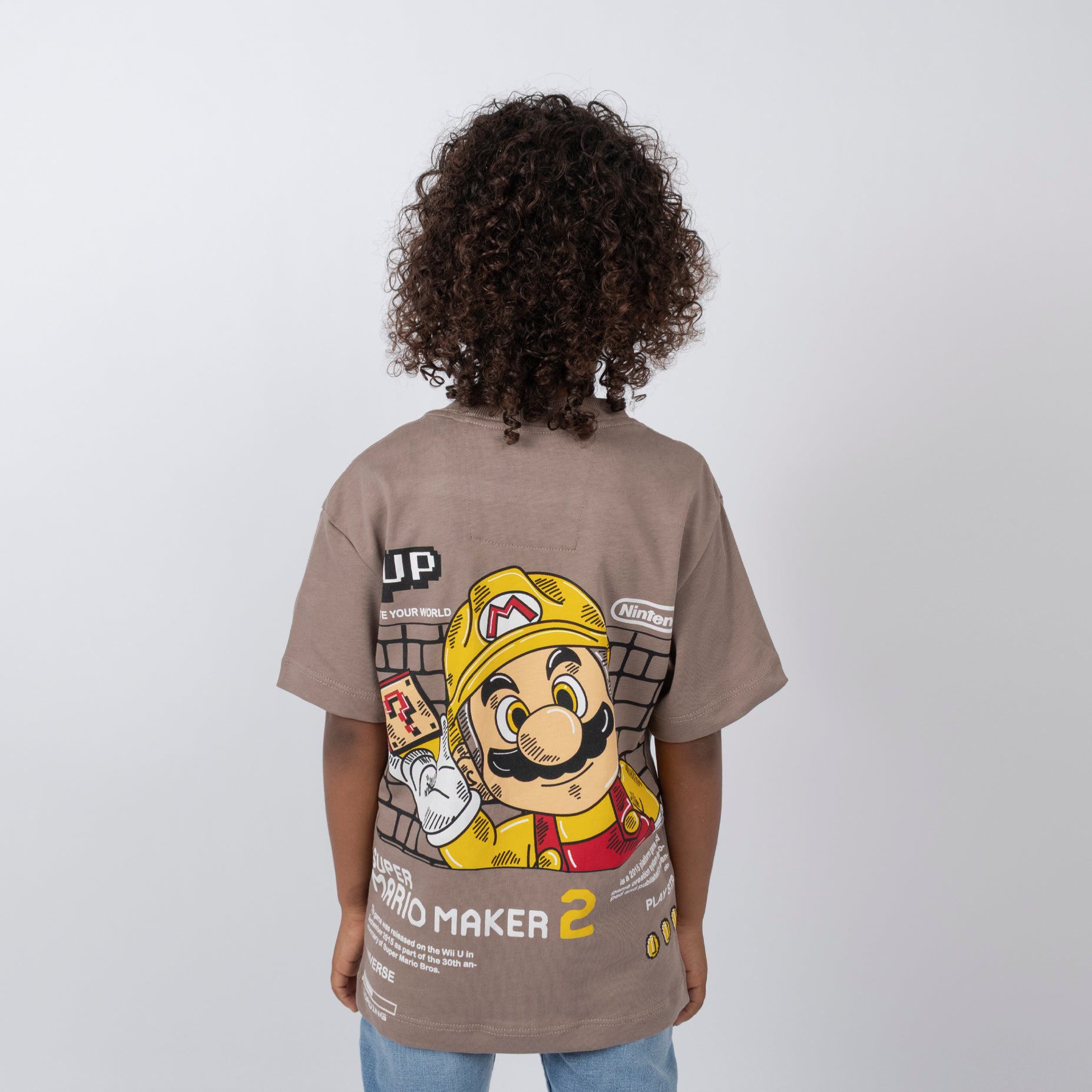 Oversize niño Mario Maker