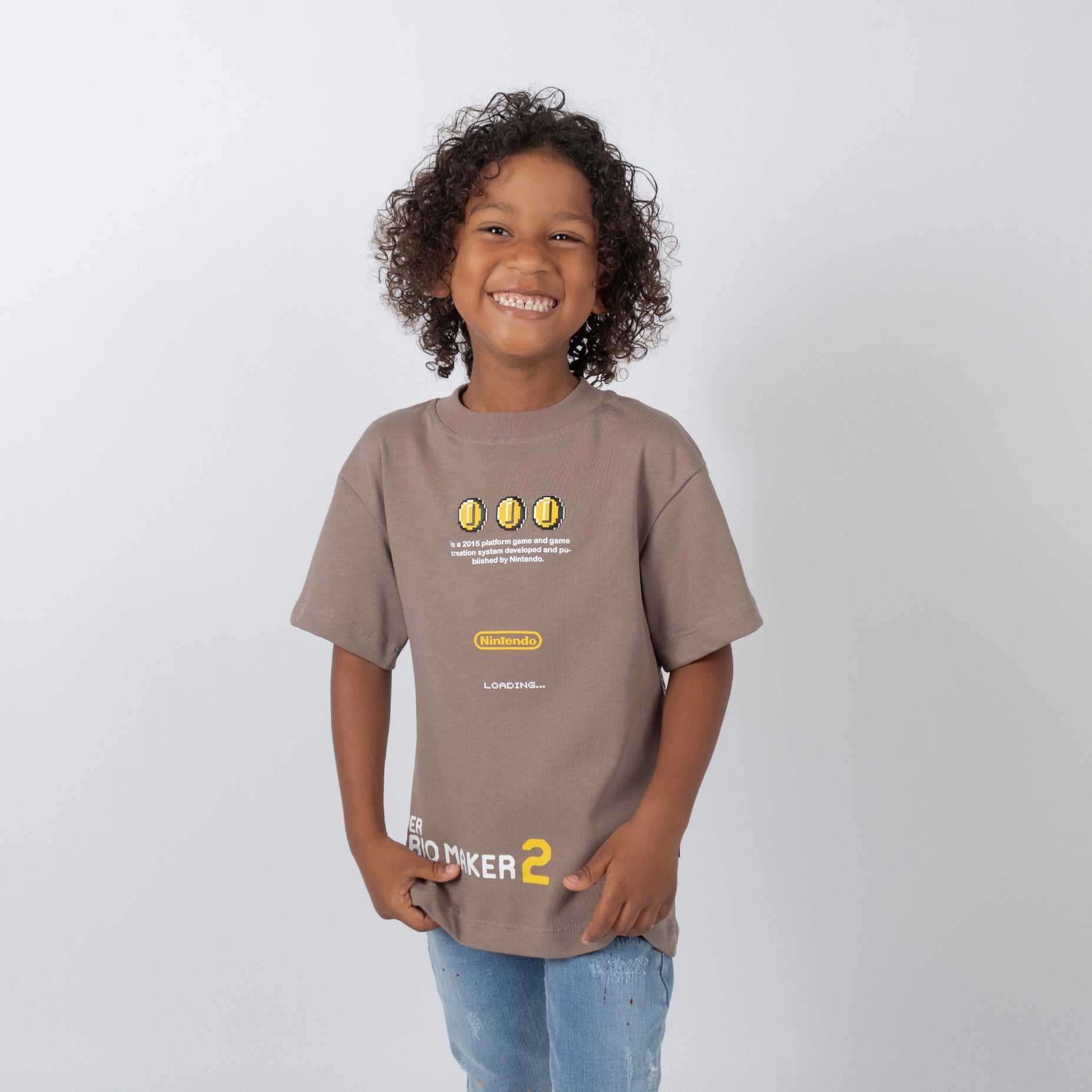 Oversize niño Mario Maker