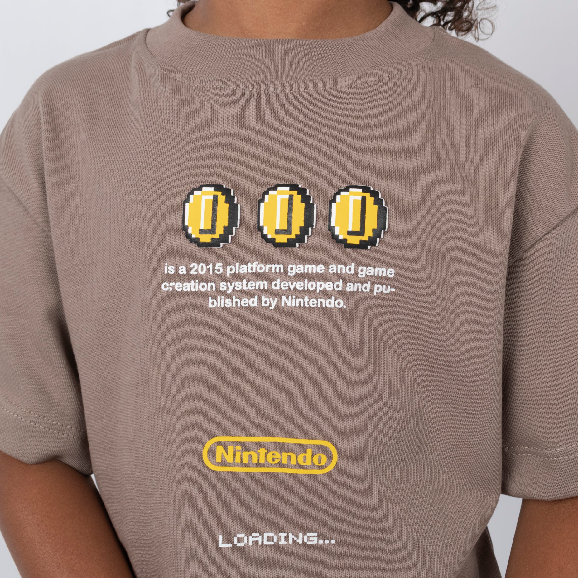 Oversize niño Mario Maker