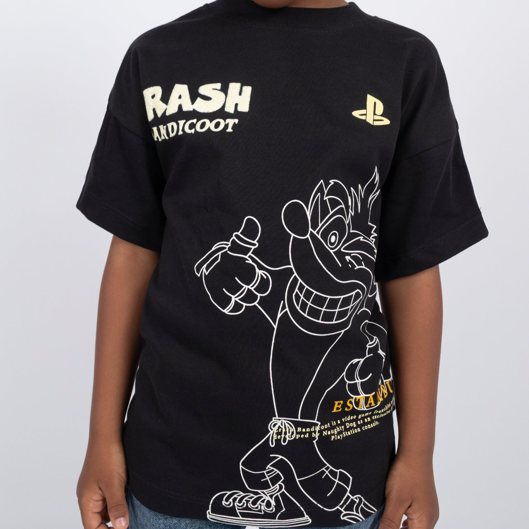 Oversize niño Crash