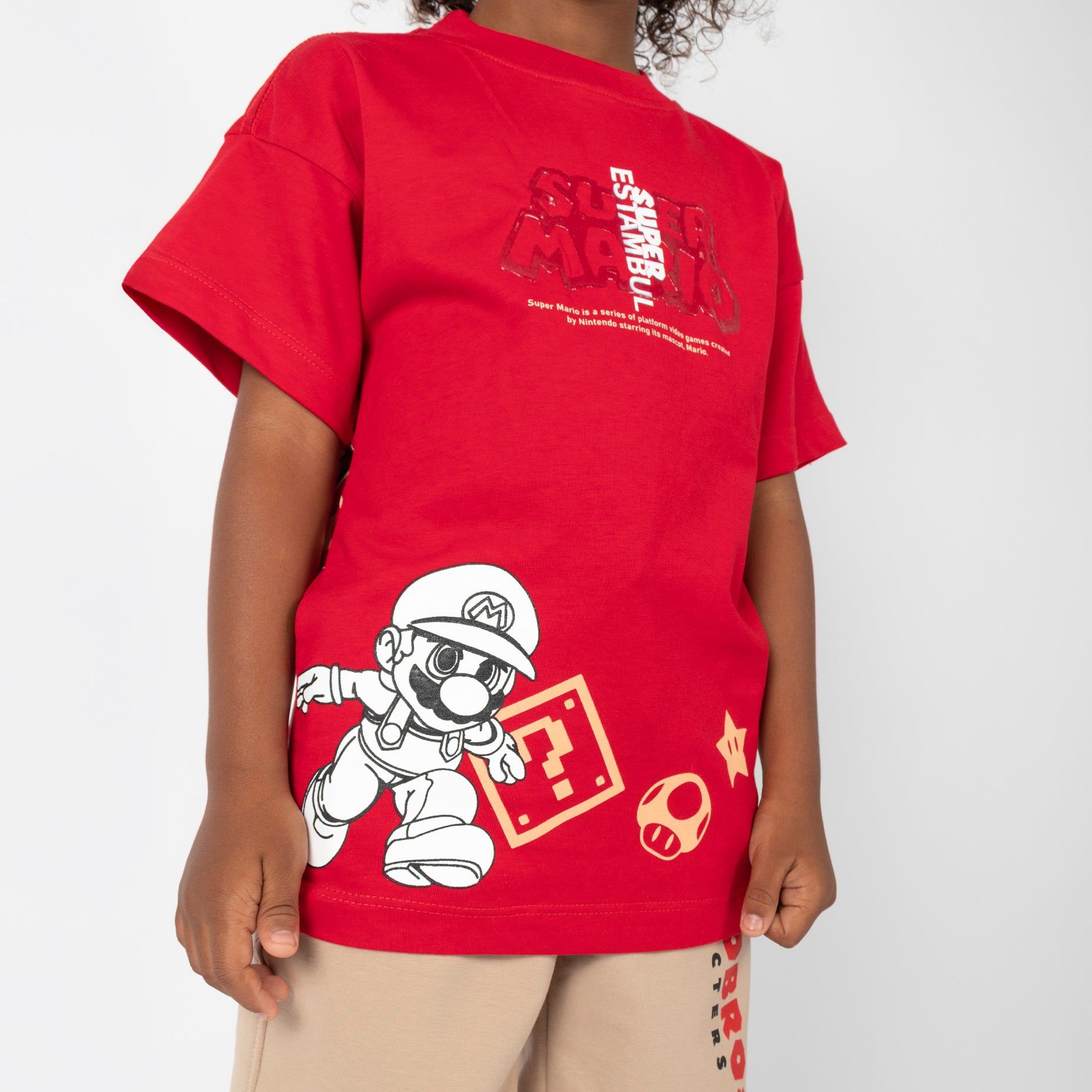 Oversize niño Mario