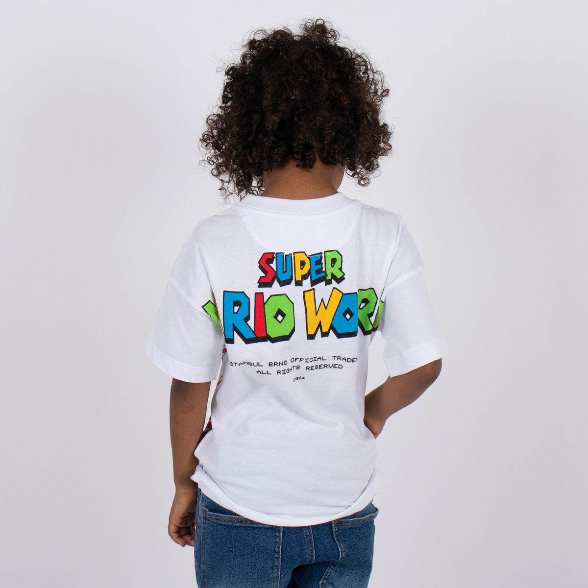 Oversize niño Super Mario
