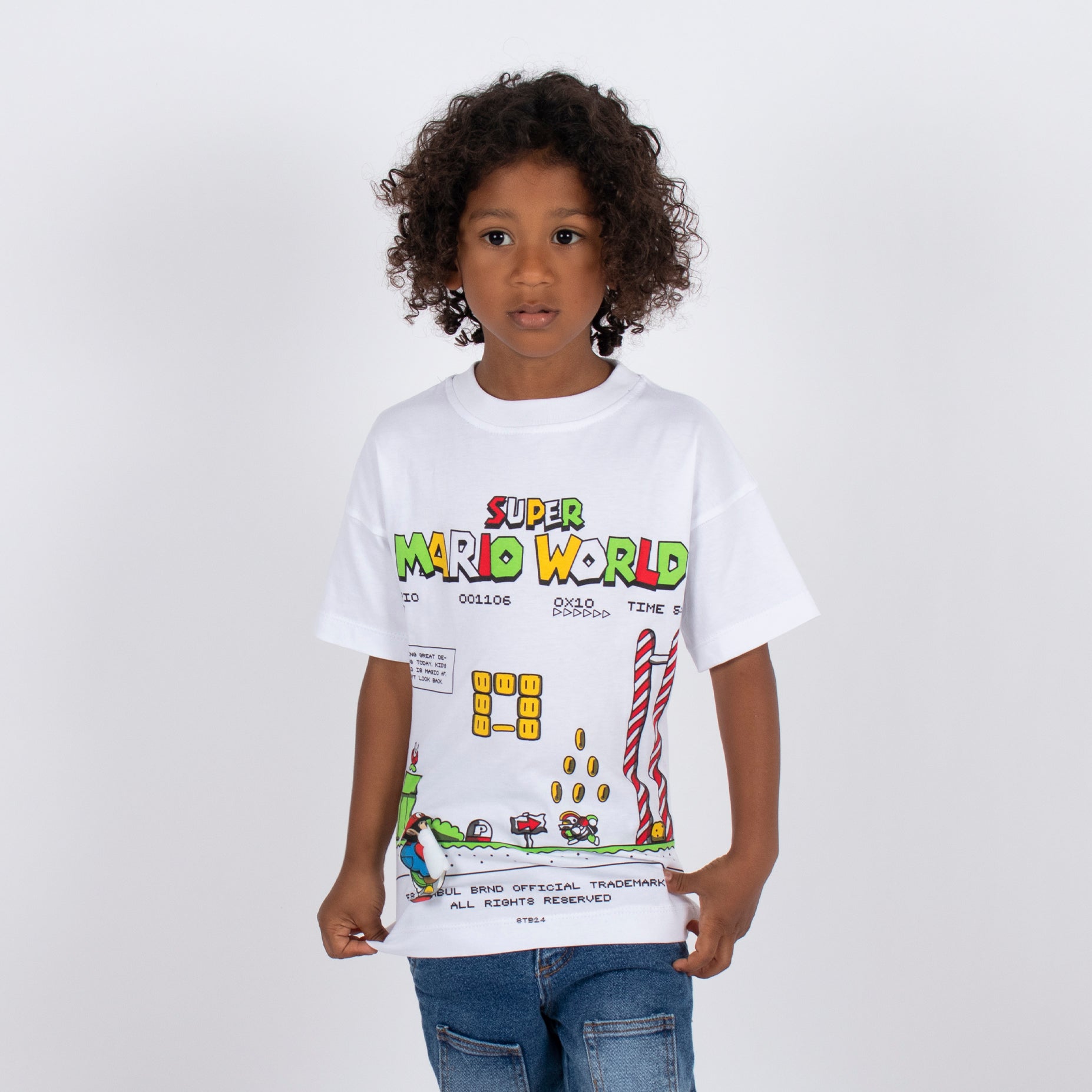 Oversize niño Super Mario