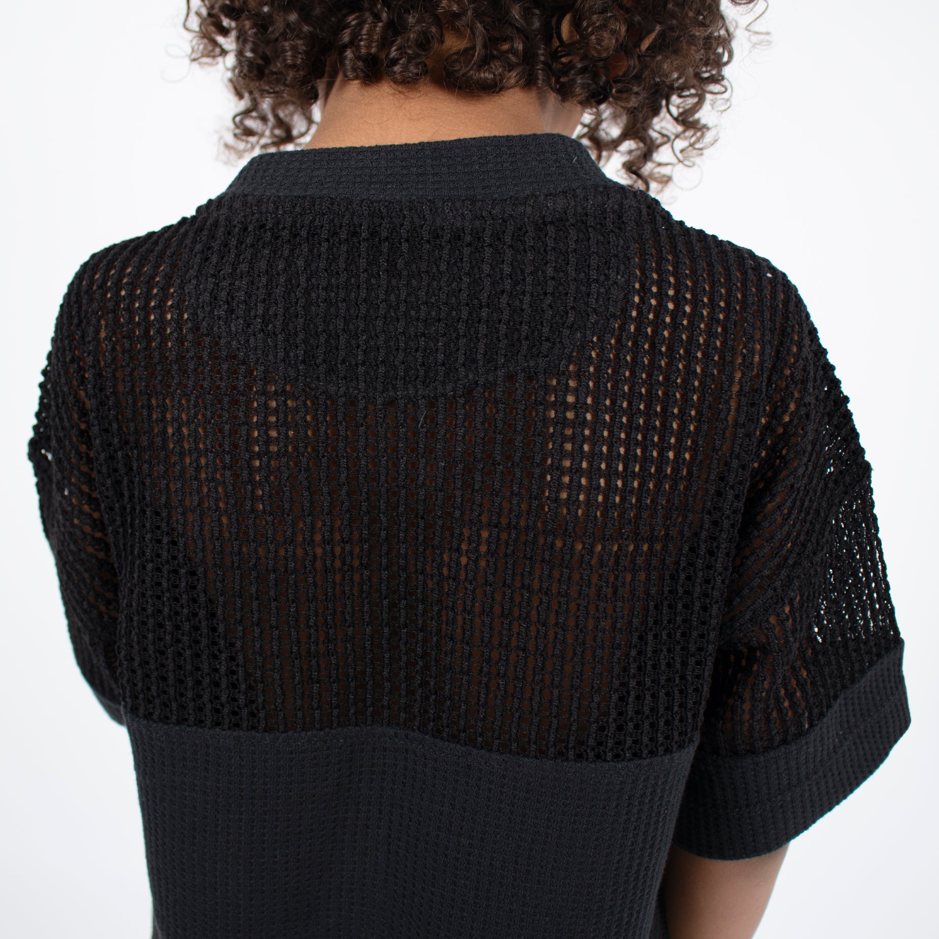 Oversize niño cortes maya negra