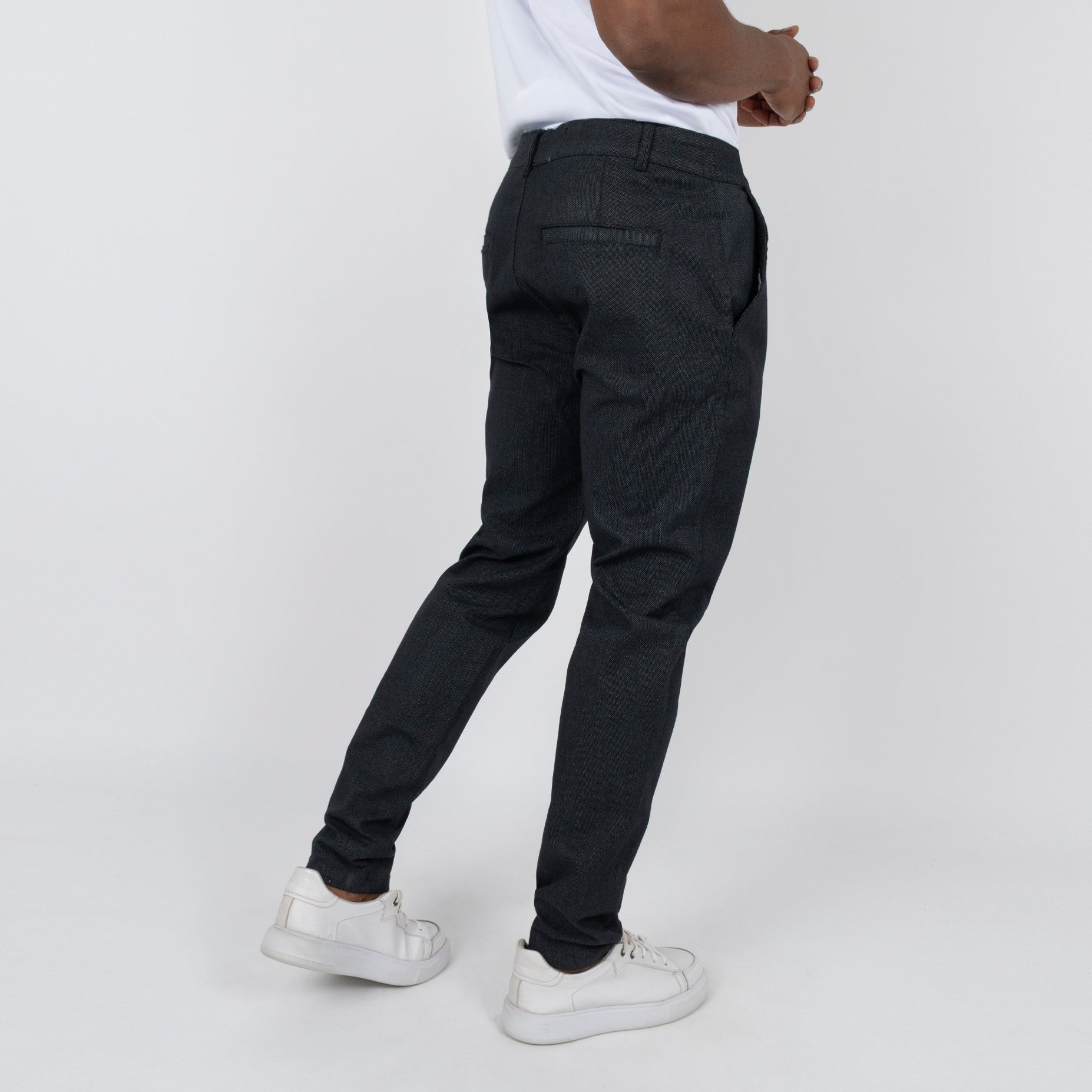 Pantalon hombre en dril negro