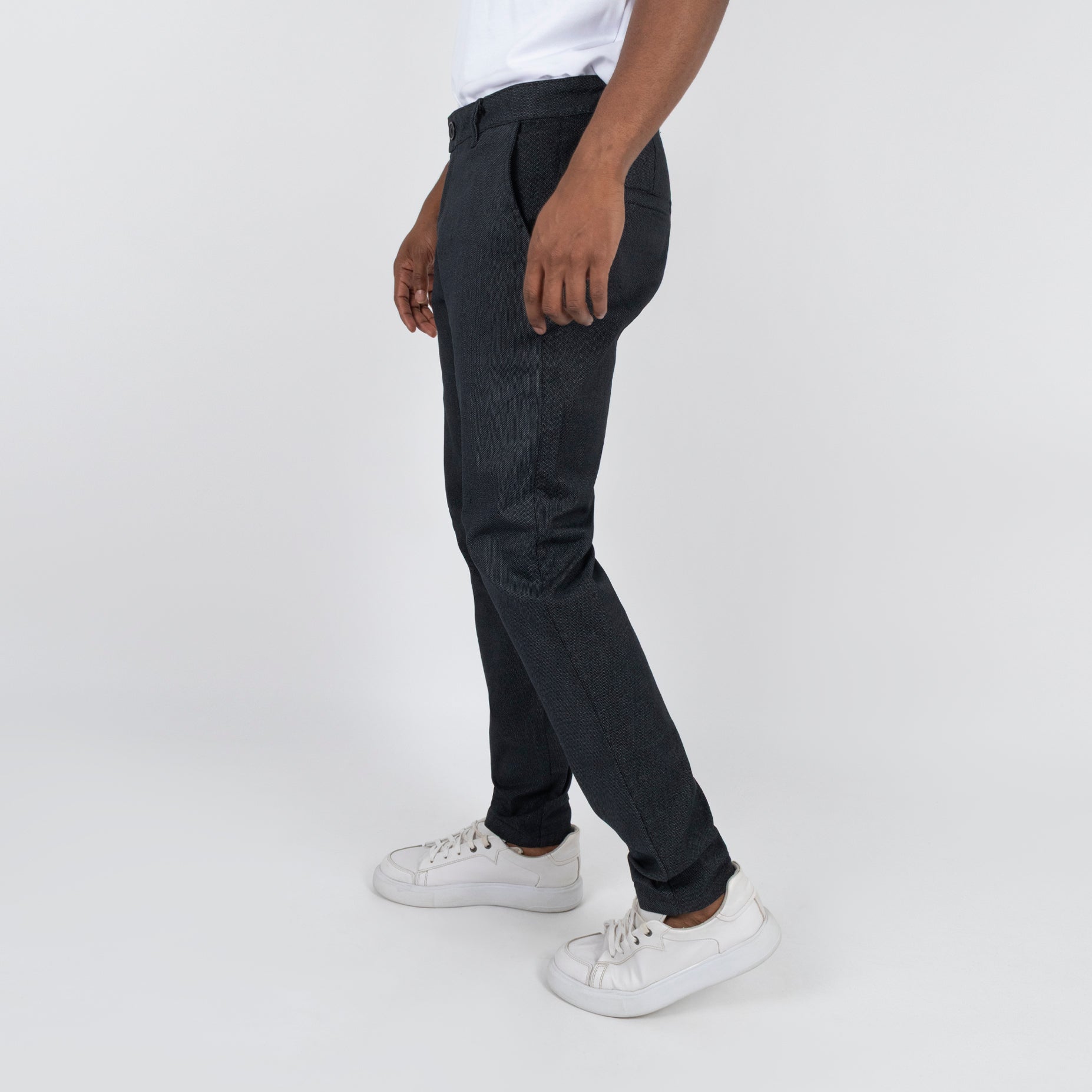 Pantalon hombre en dril negro