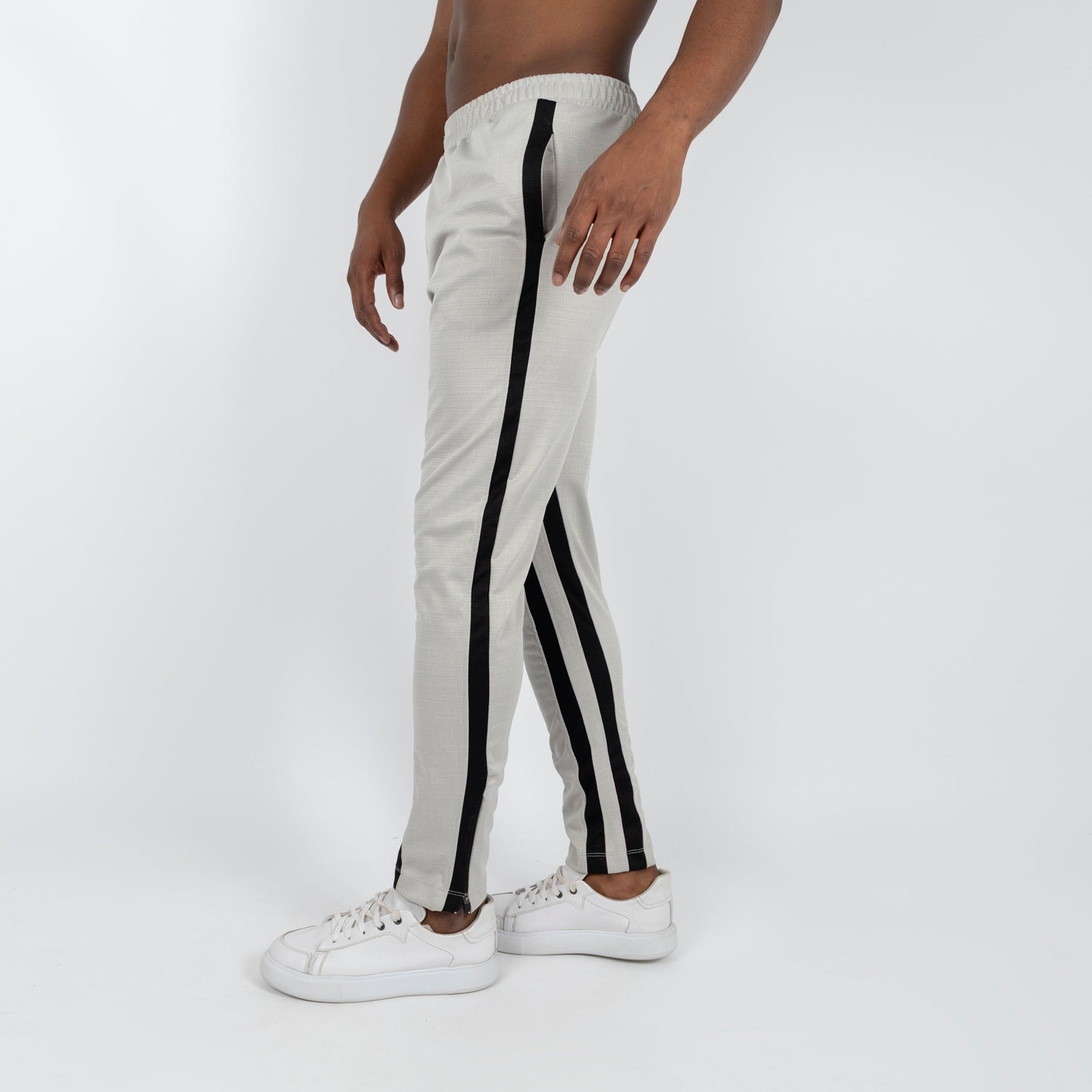 Sudadera hombre corte y cierre