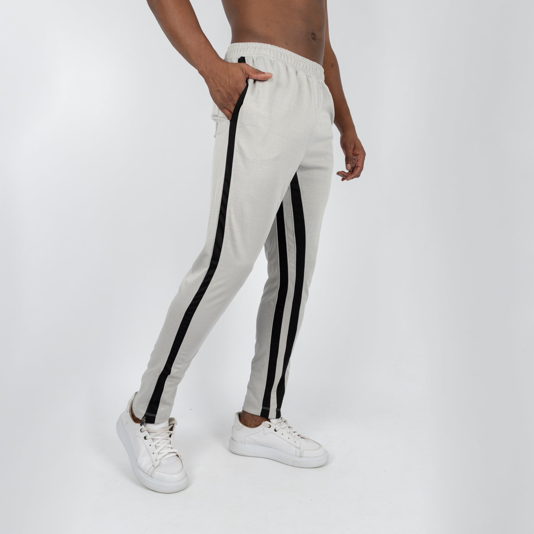 Sudadera hombre corte y cierre