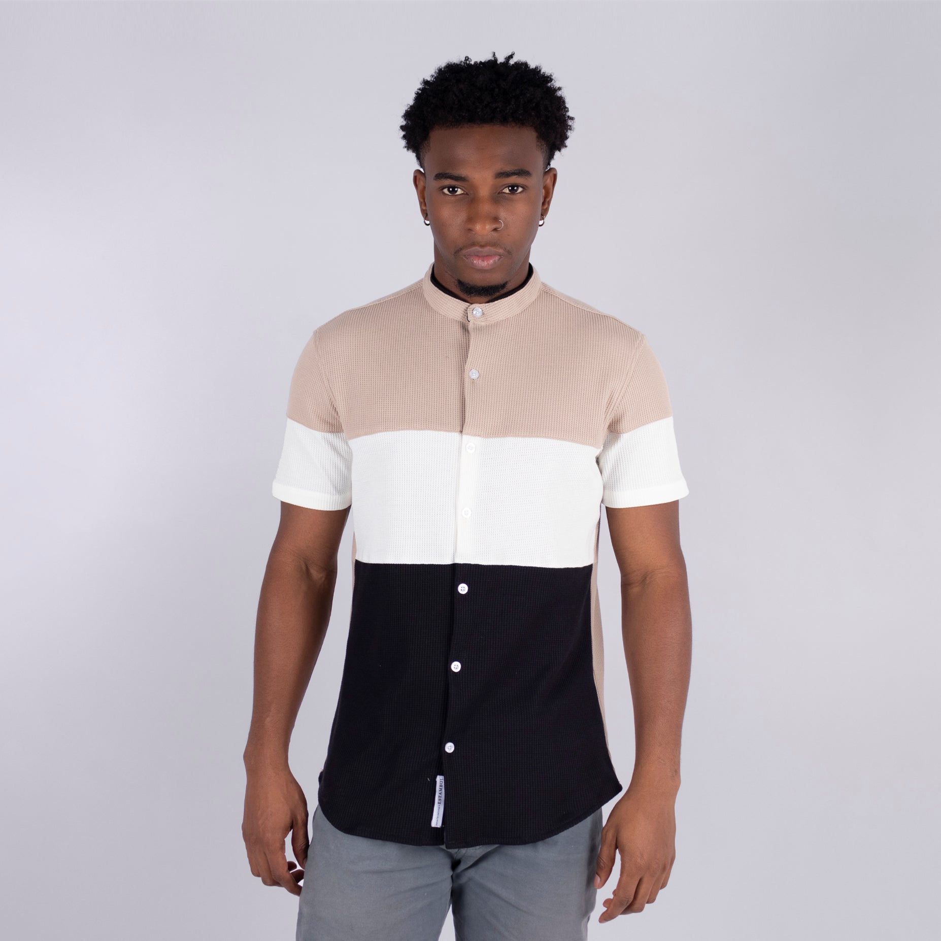 Camisa hombre Cortes Textura