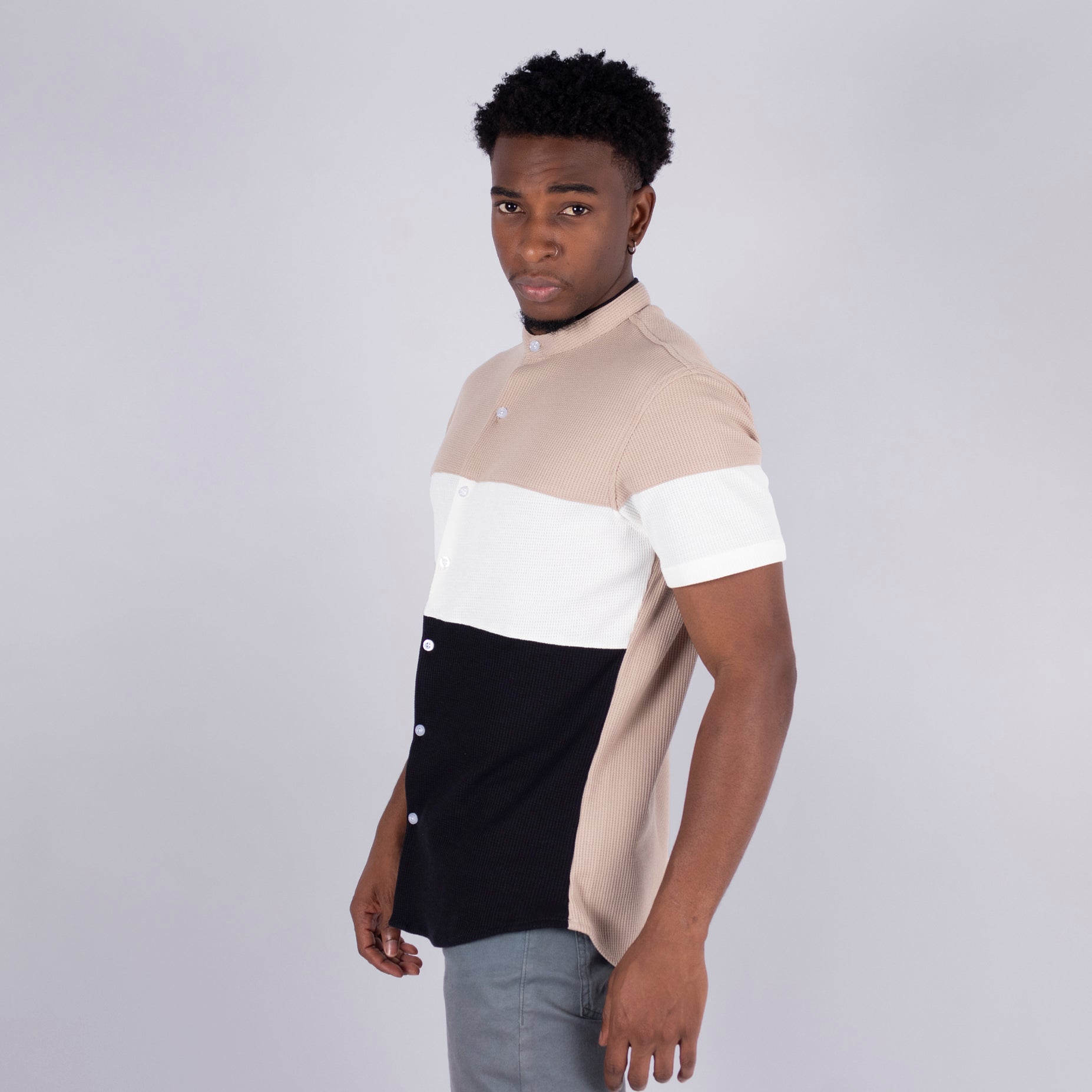 Camisa hombre Cortes Textura