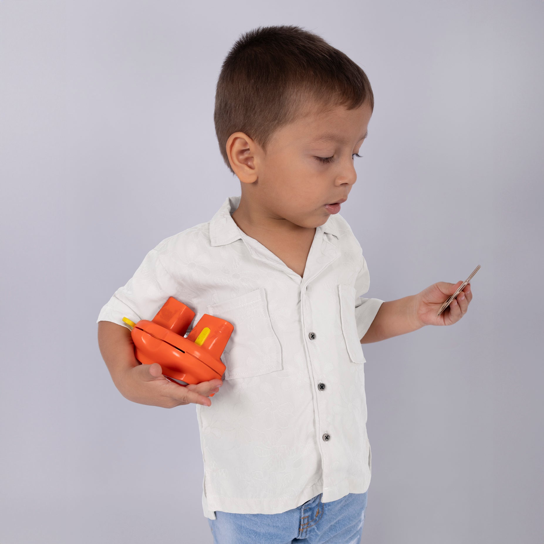 Camisa baby Textura blanca