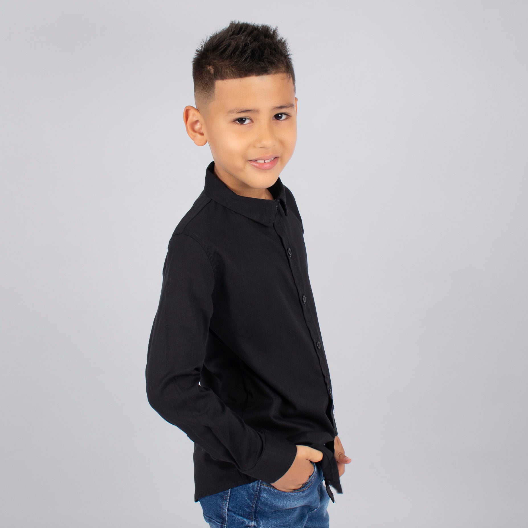 Camisa niño manga larga