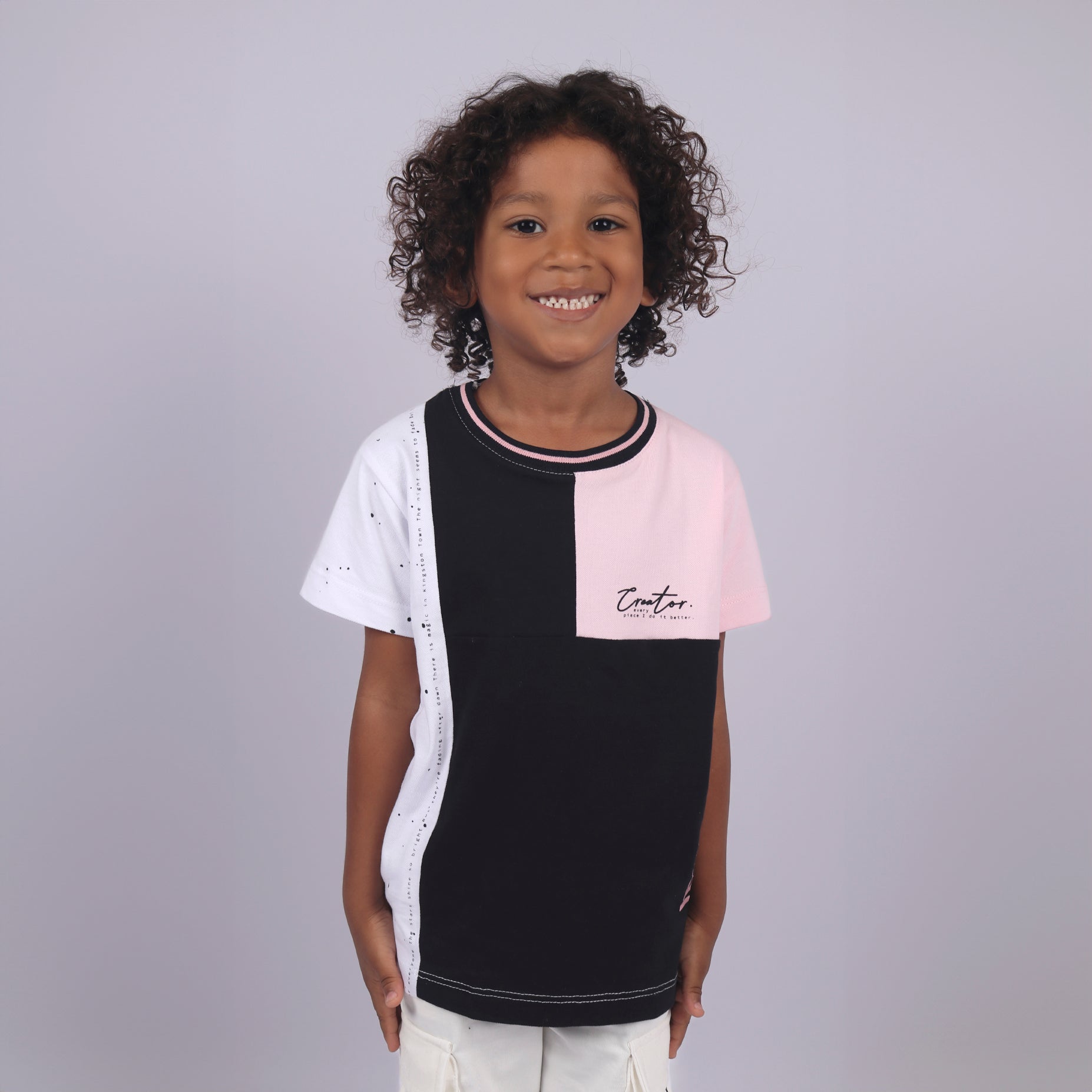 Camiseta niño corte