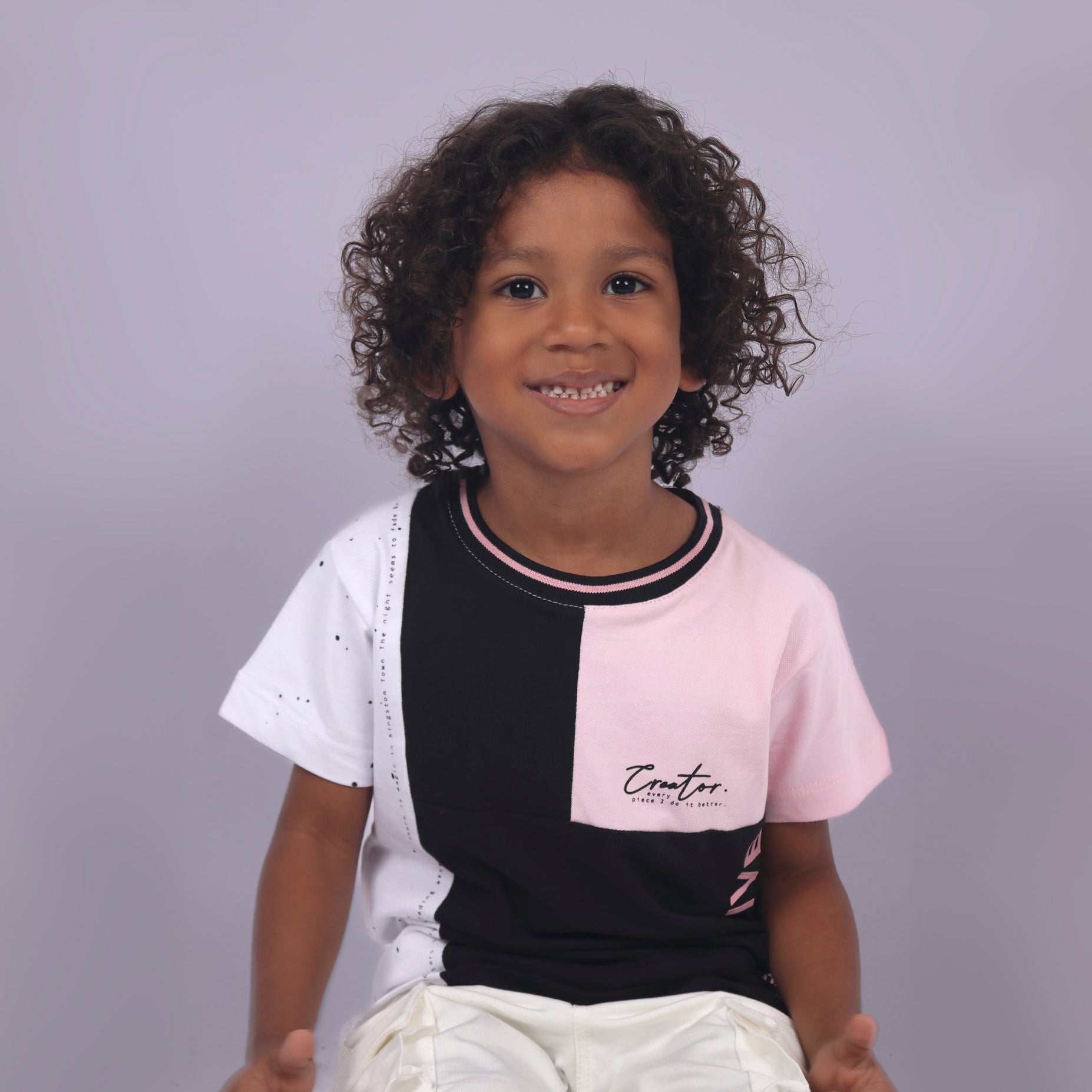 Camiseta niño corte