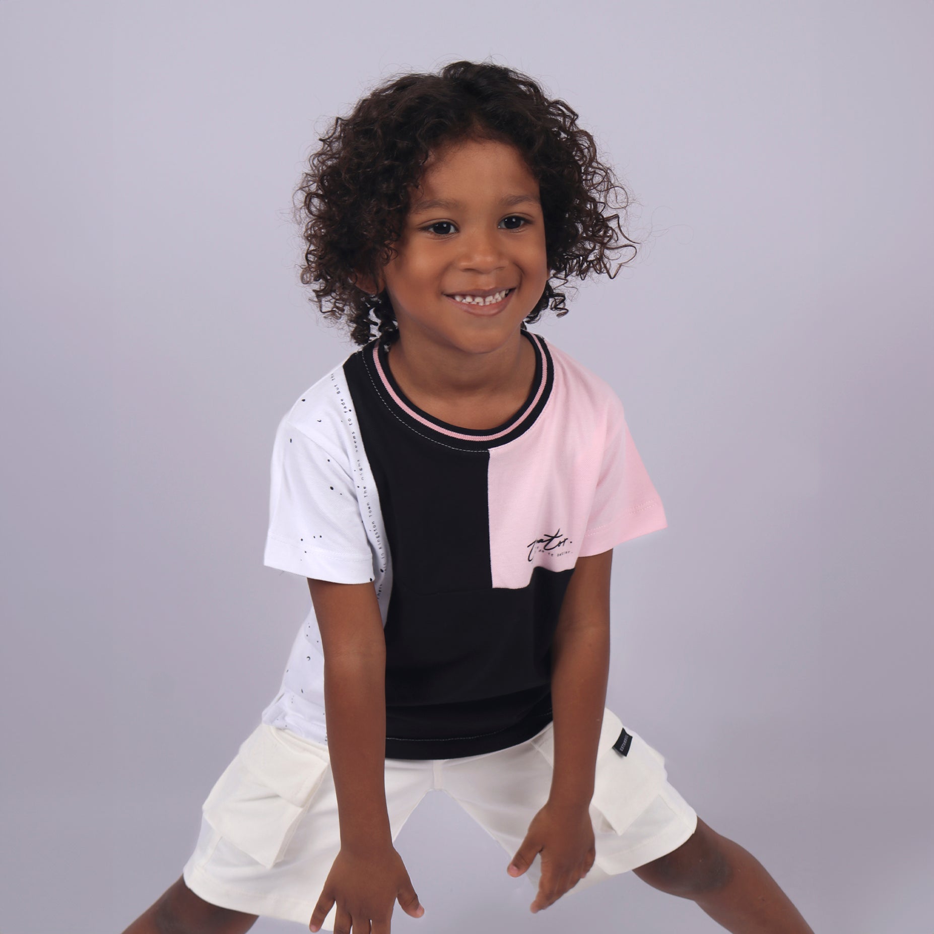 Camiseta niño corte