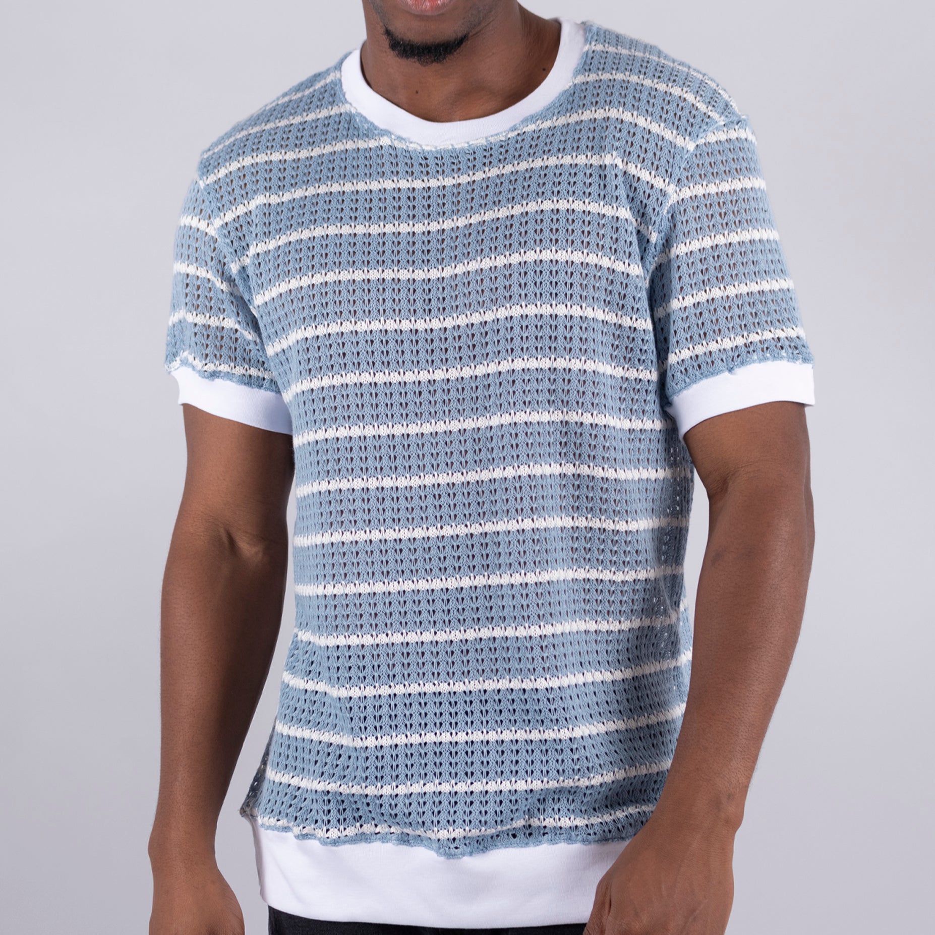 Camiseta hombre basica textura