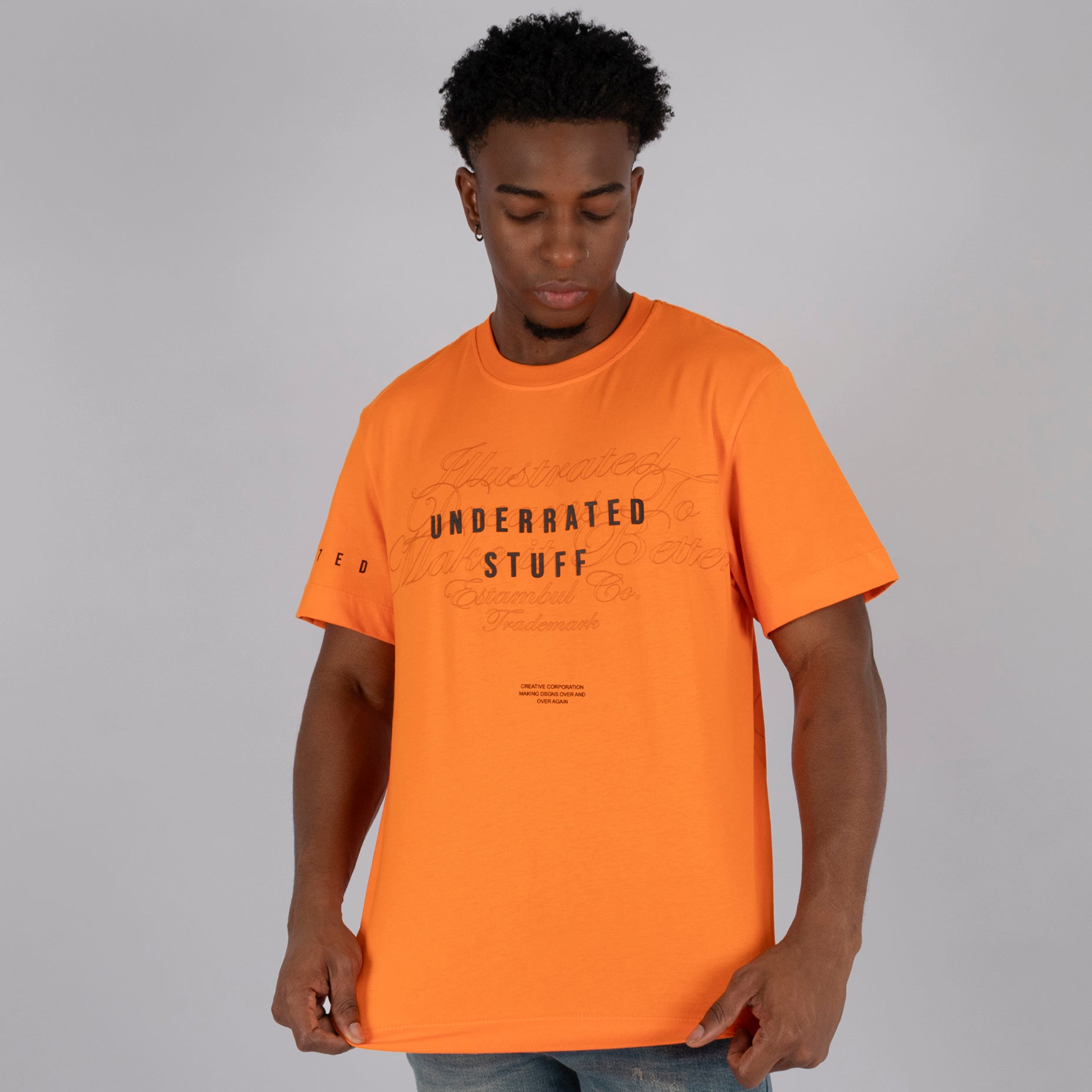 Camiseta regular  hombre underrated