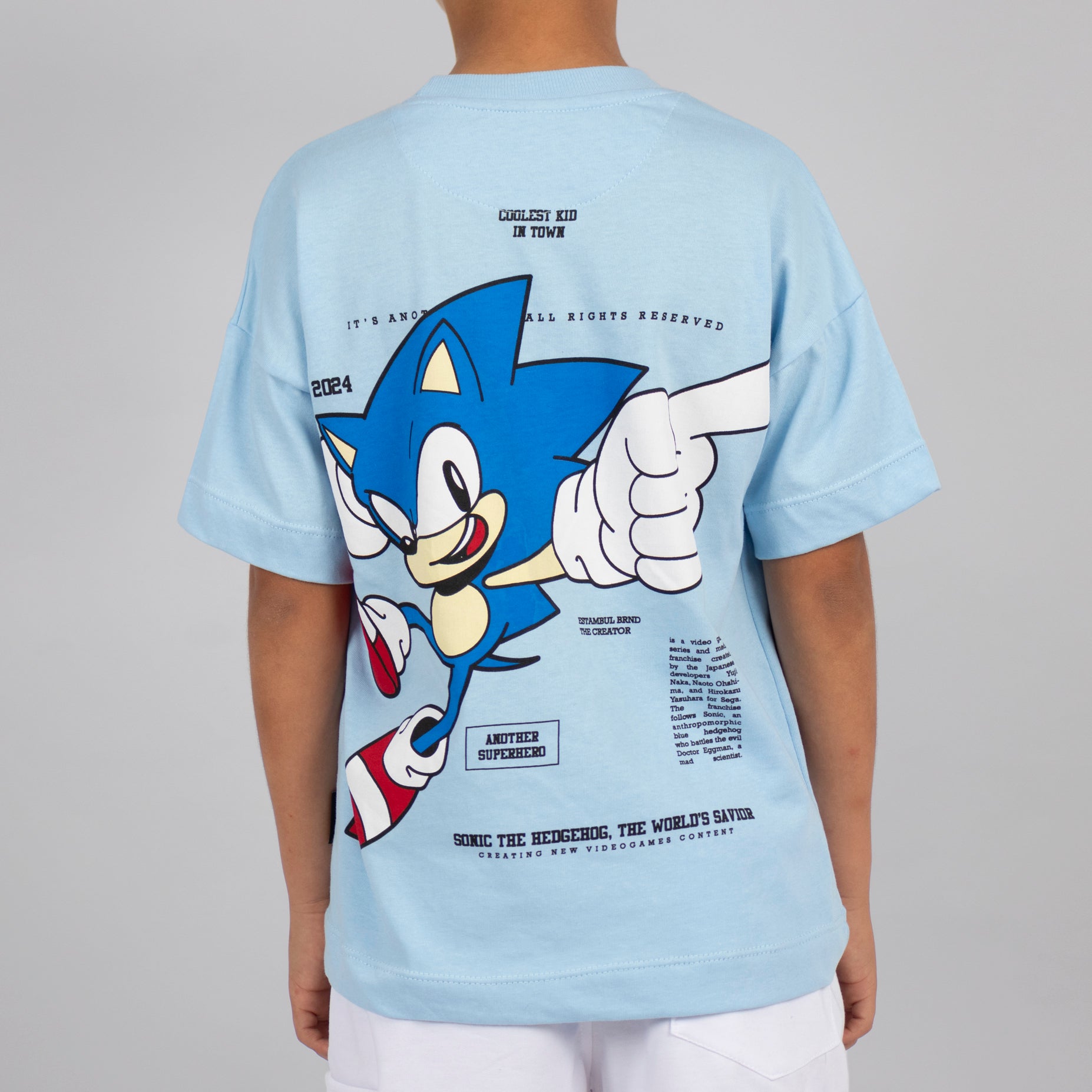 Conjunto niño sonic