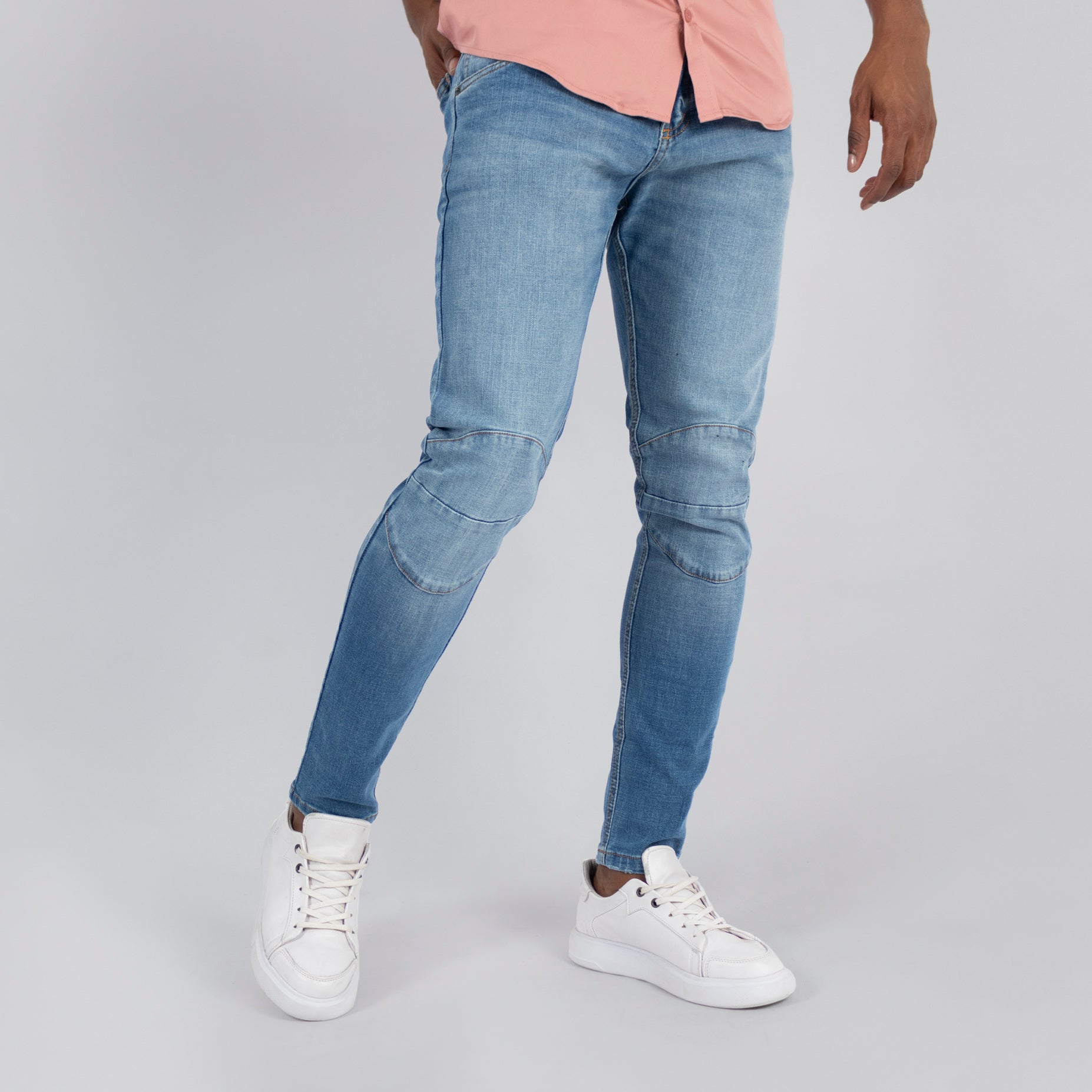 Jean hombre skinny azul oscuro