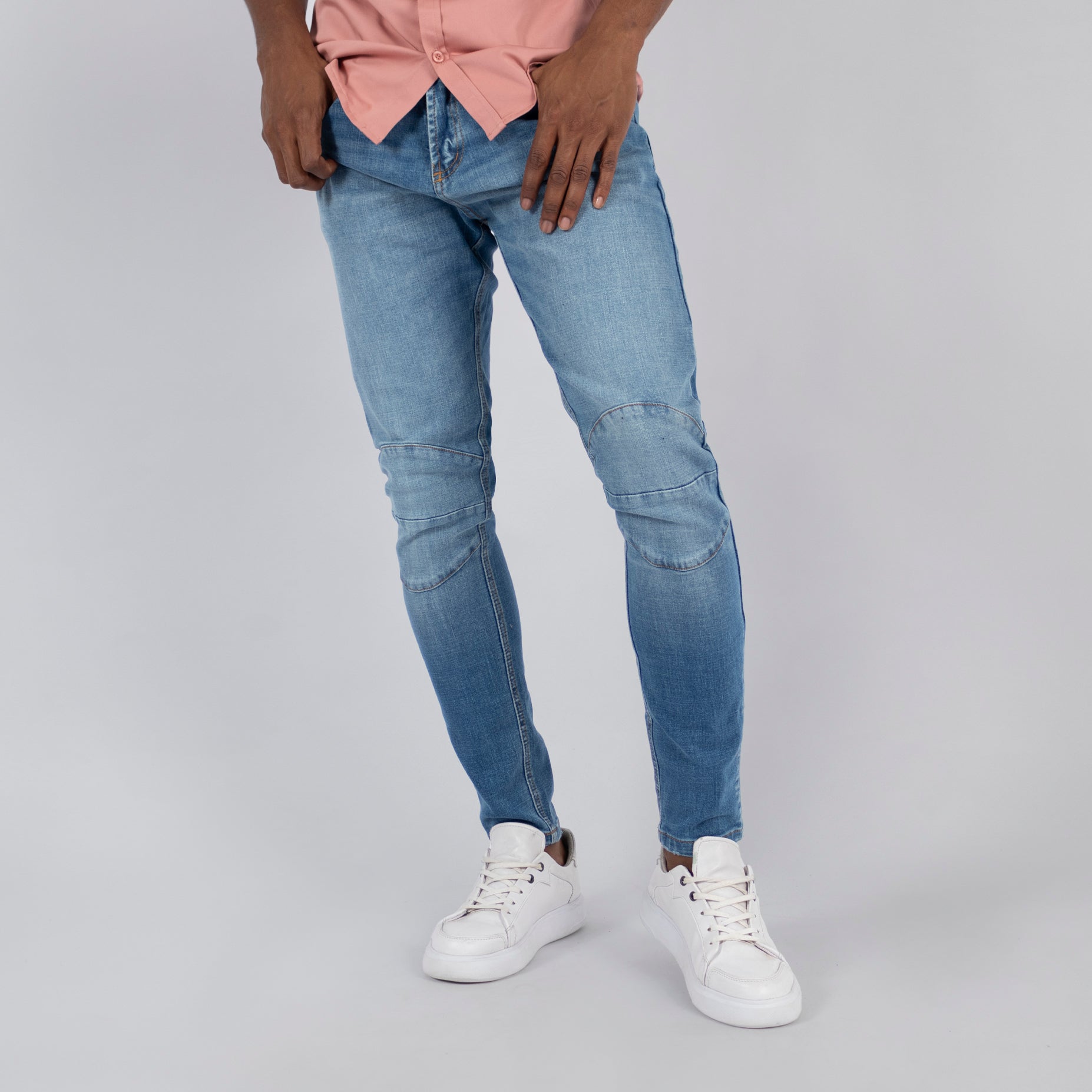 Jean hombre skinny azul oscuro