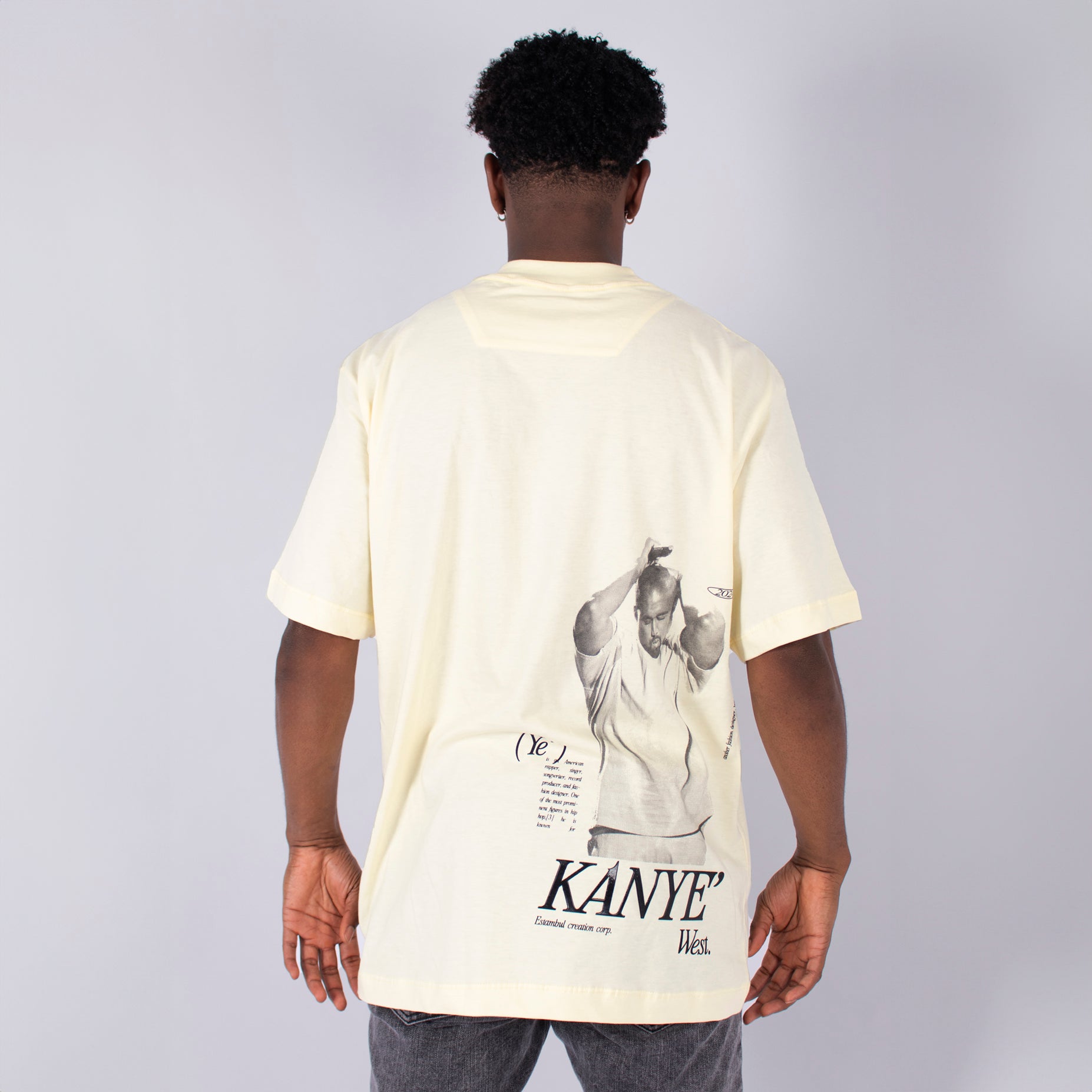 Oversize hombre Kanye West