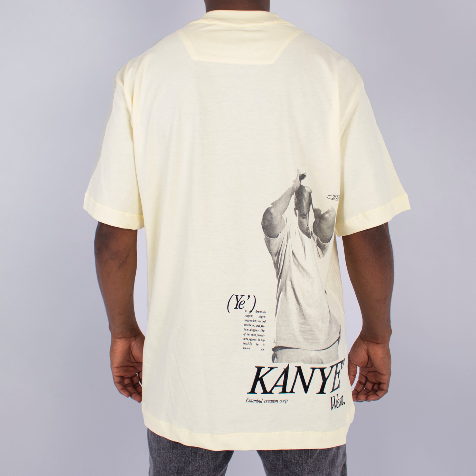 Oversize hombre Kanye West