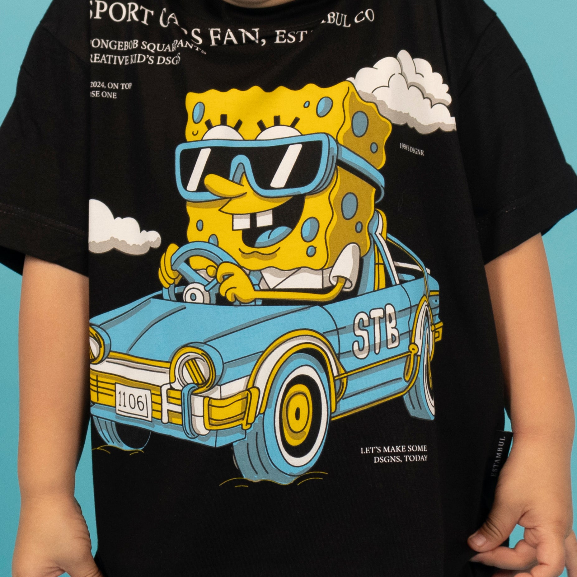 Oversize baby bob sponge