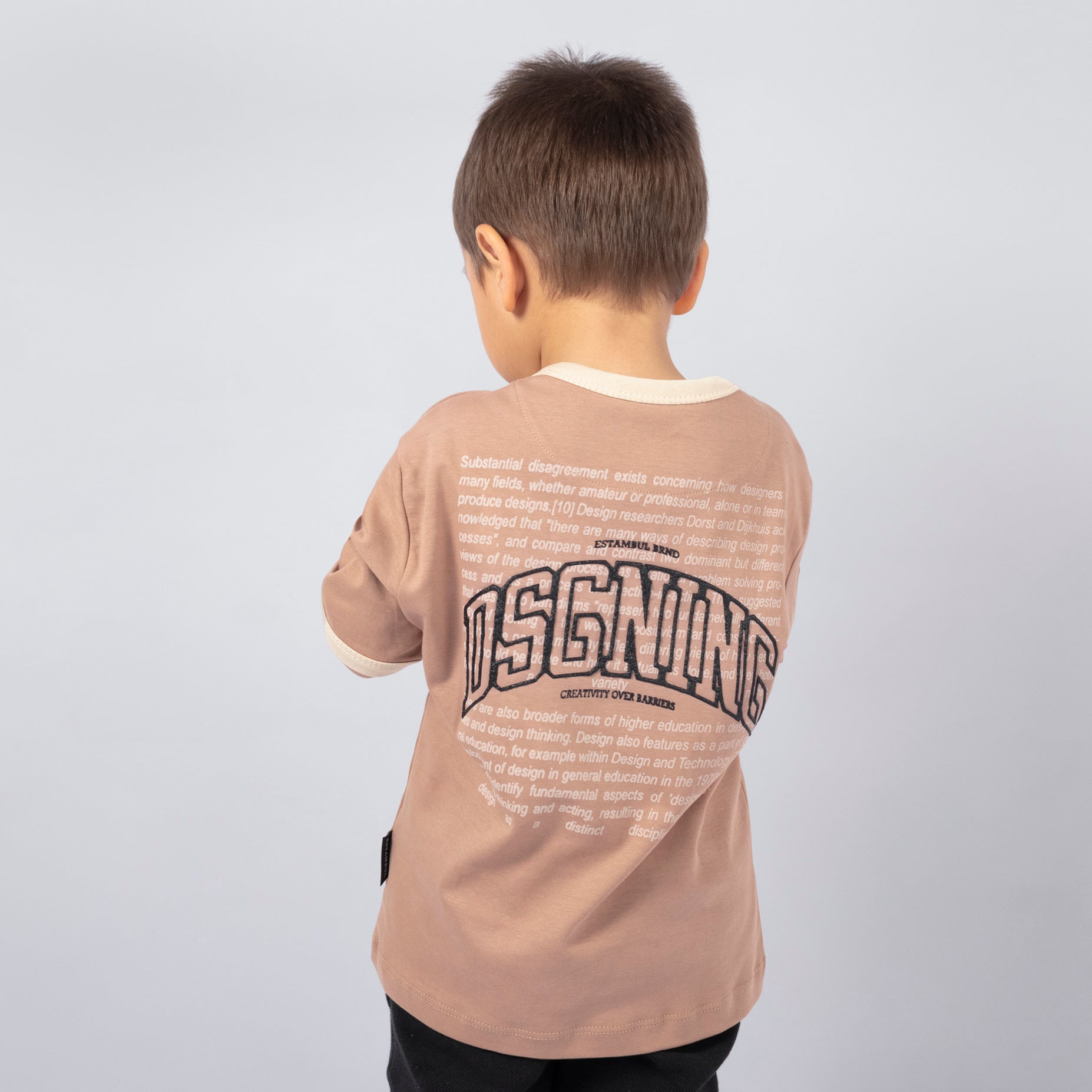 Oversize baby estampada dsgning