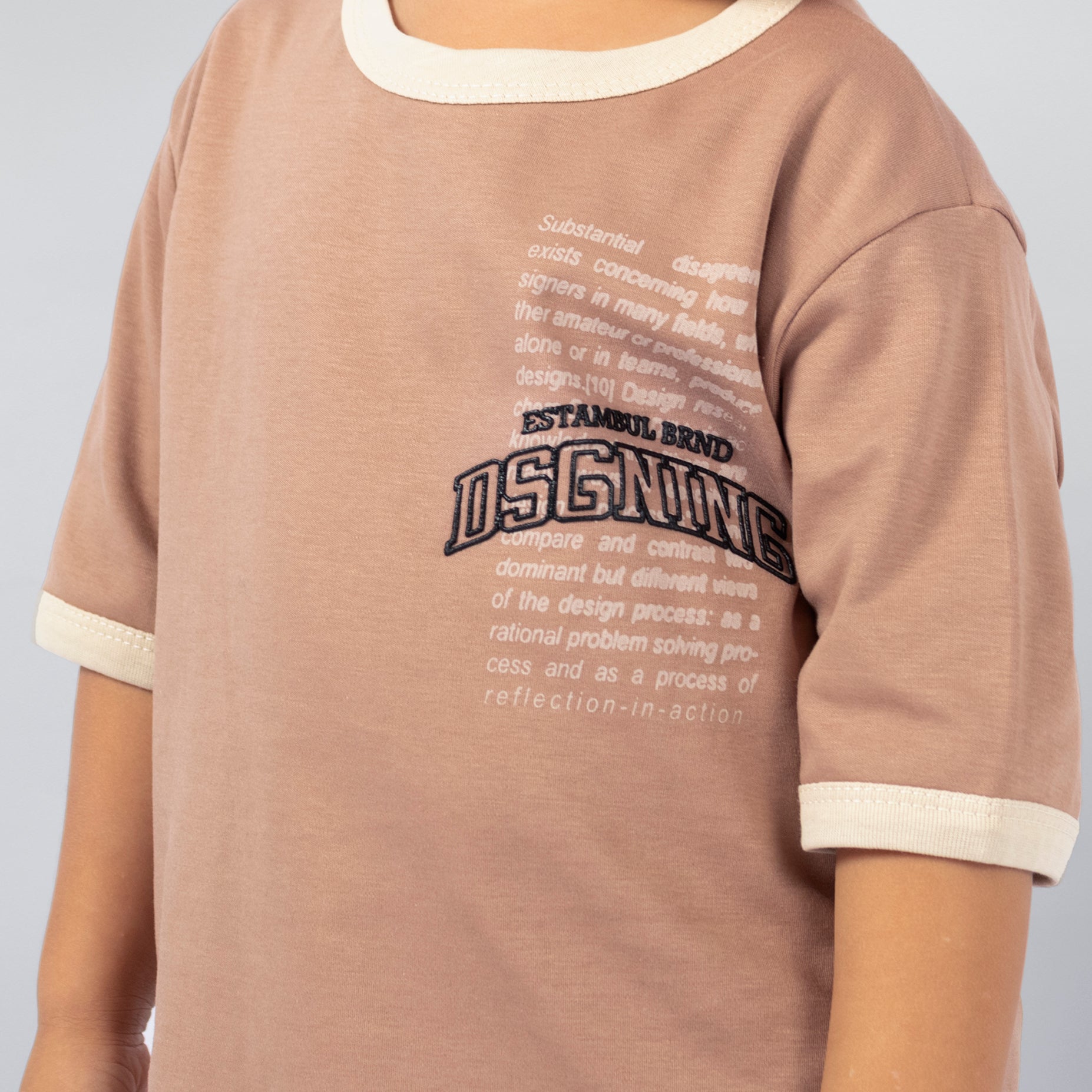 Oversize baby estampada dsgning