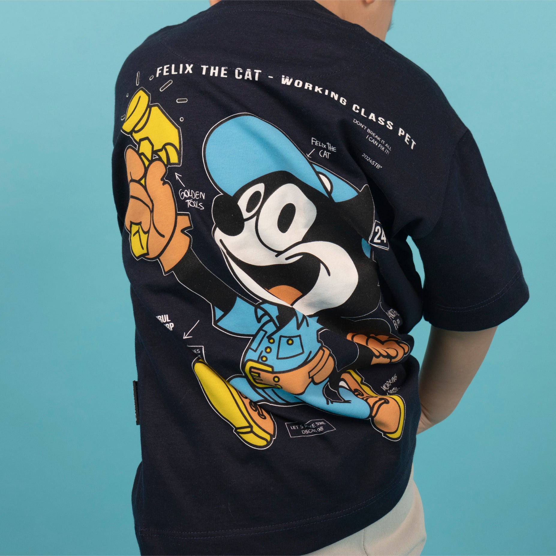 Oversize baby felix cat