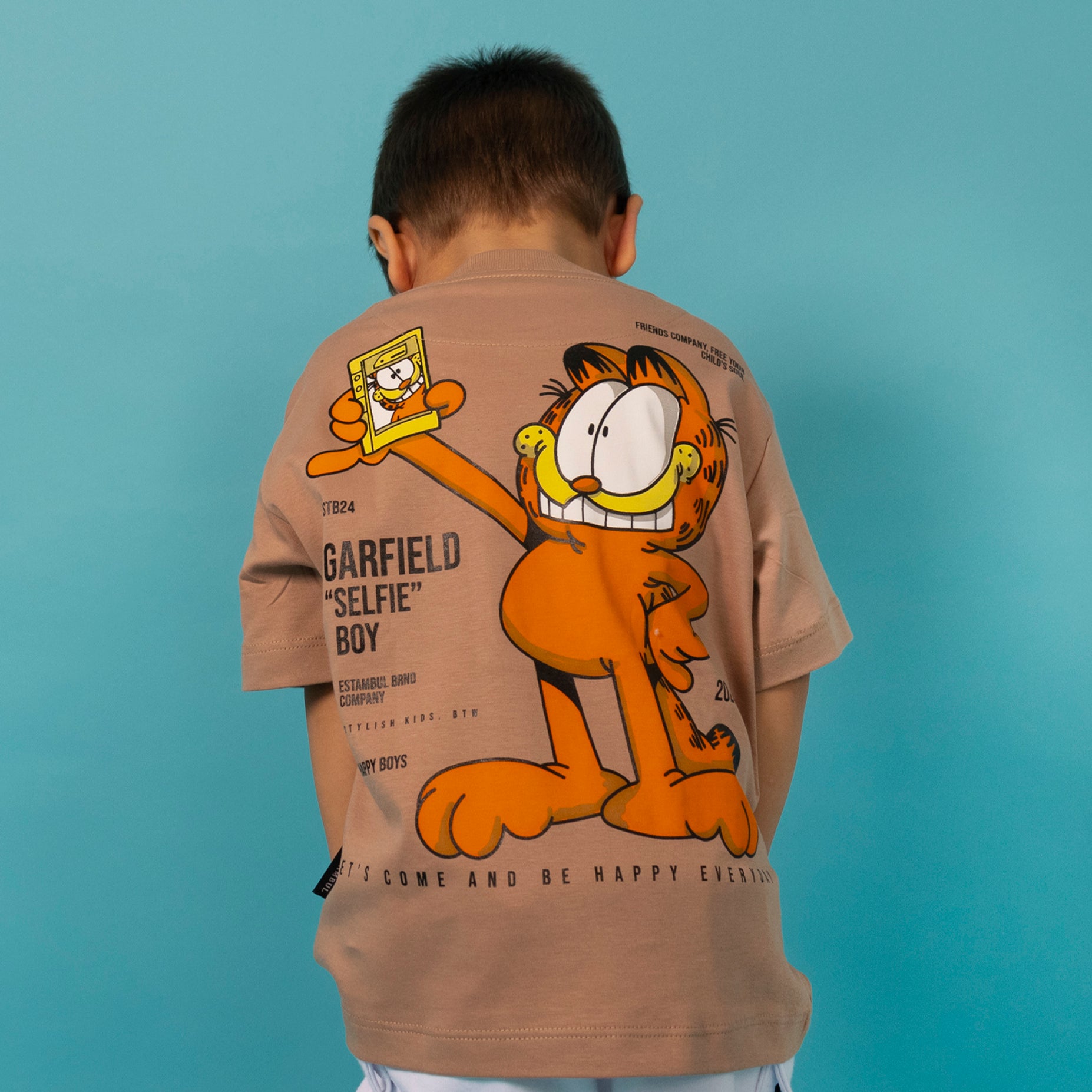 Oversize baby Garfield