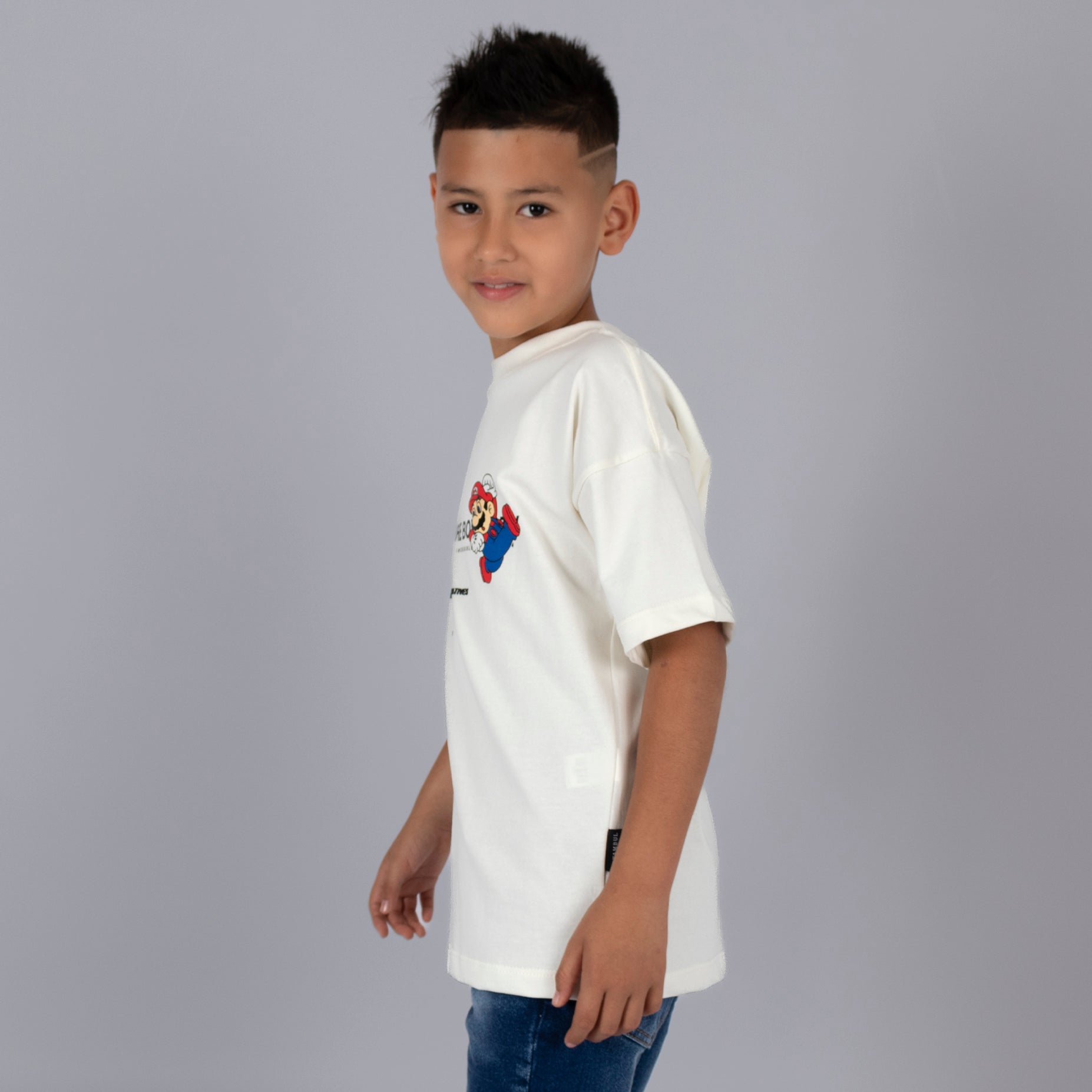 Oversize niño mario aventura