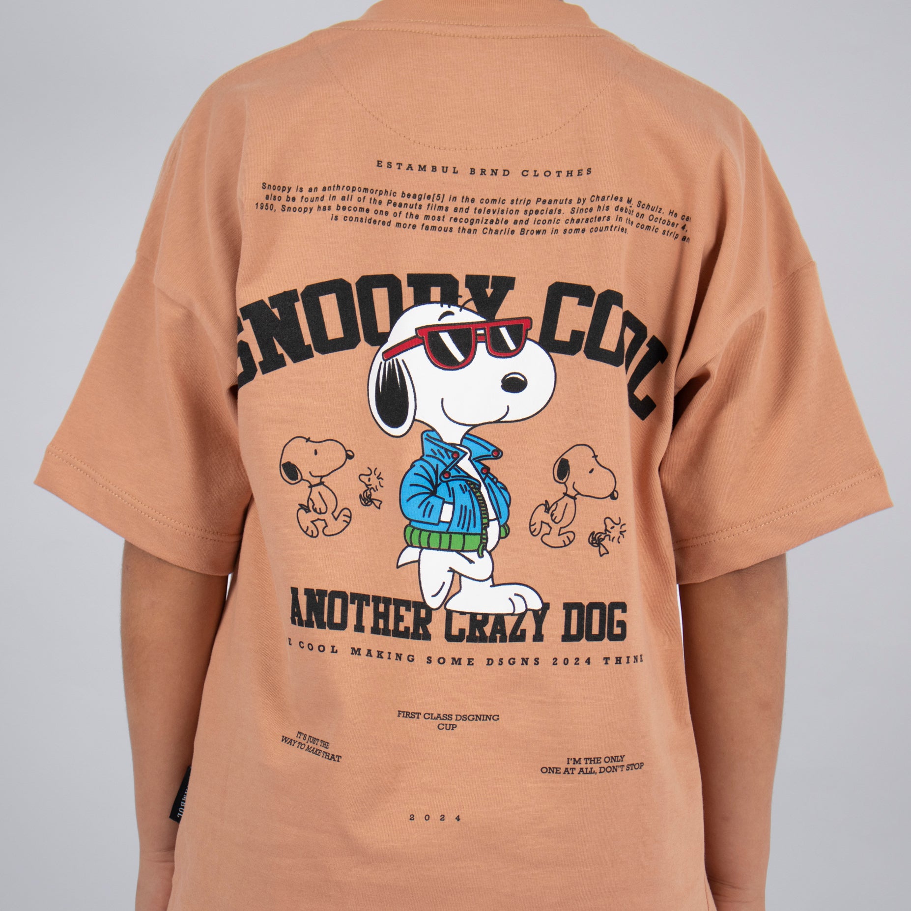 Oversize niño Snoopy