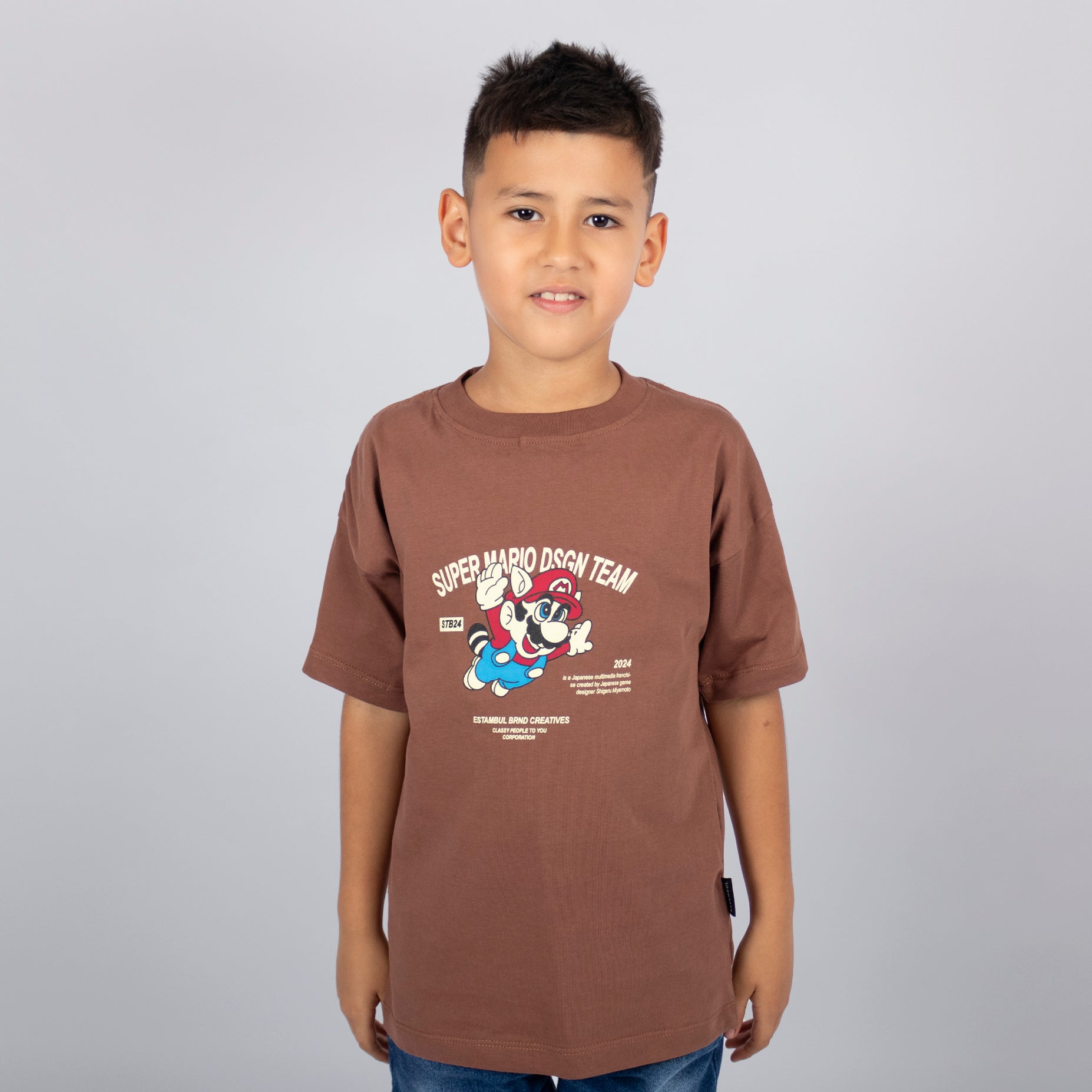 Oversize niño Mario Bross