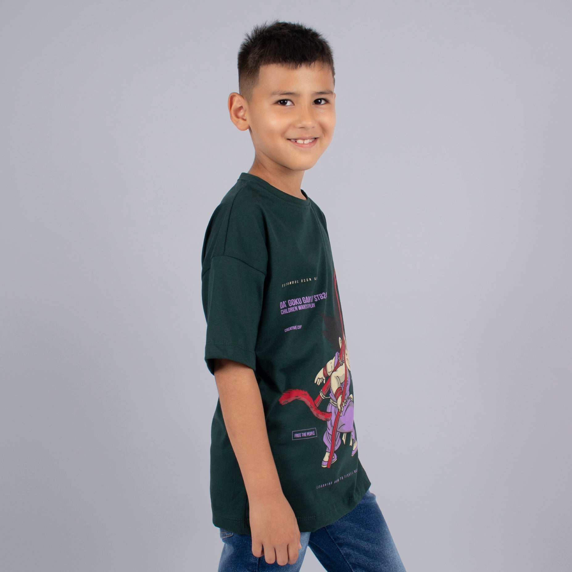 Oversize niño goku