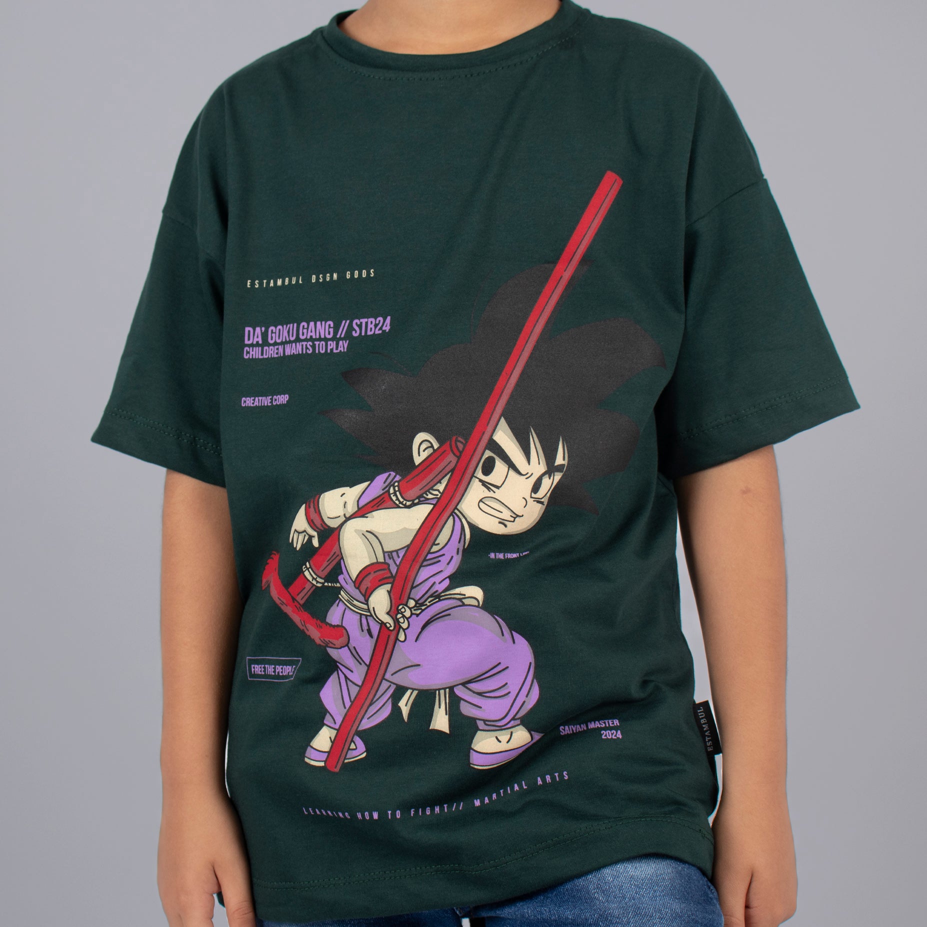 Oversize niño goku