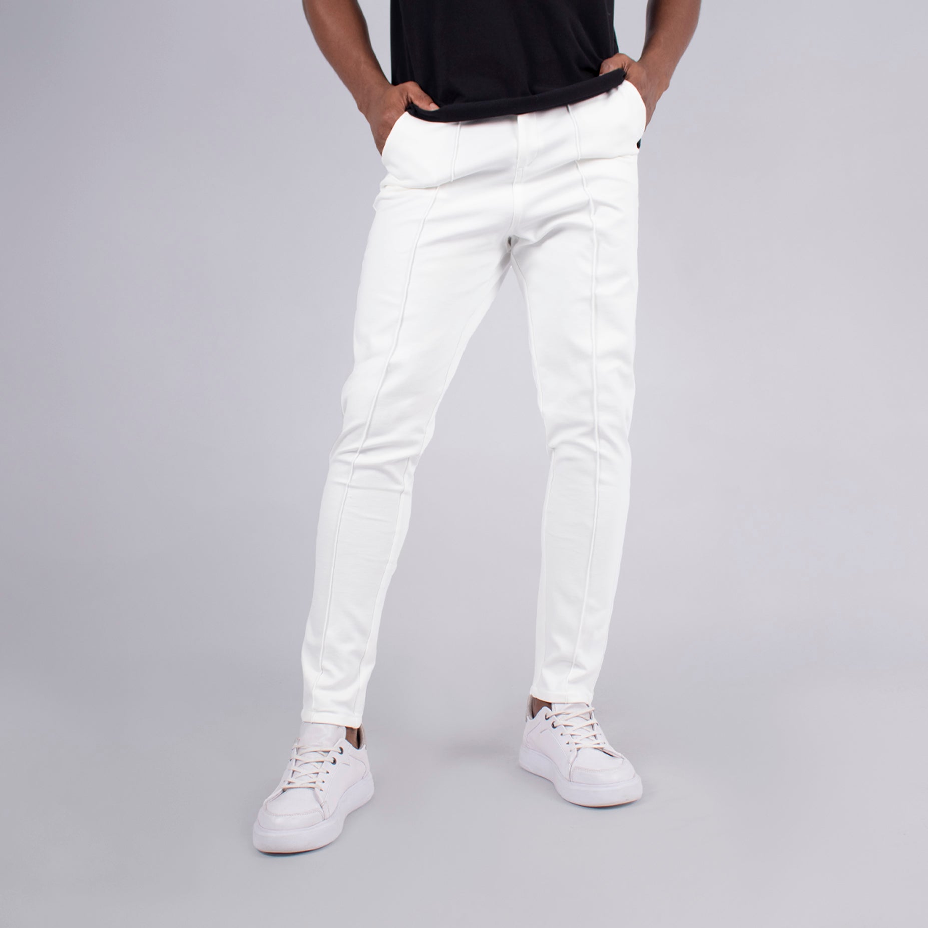 Pantalon hombre Blanco