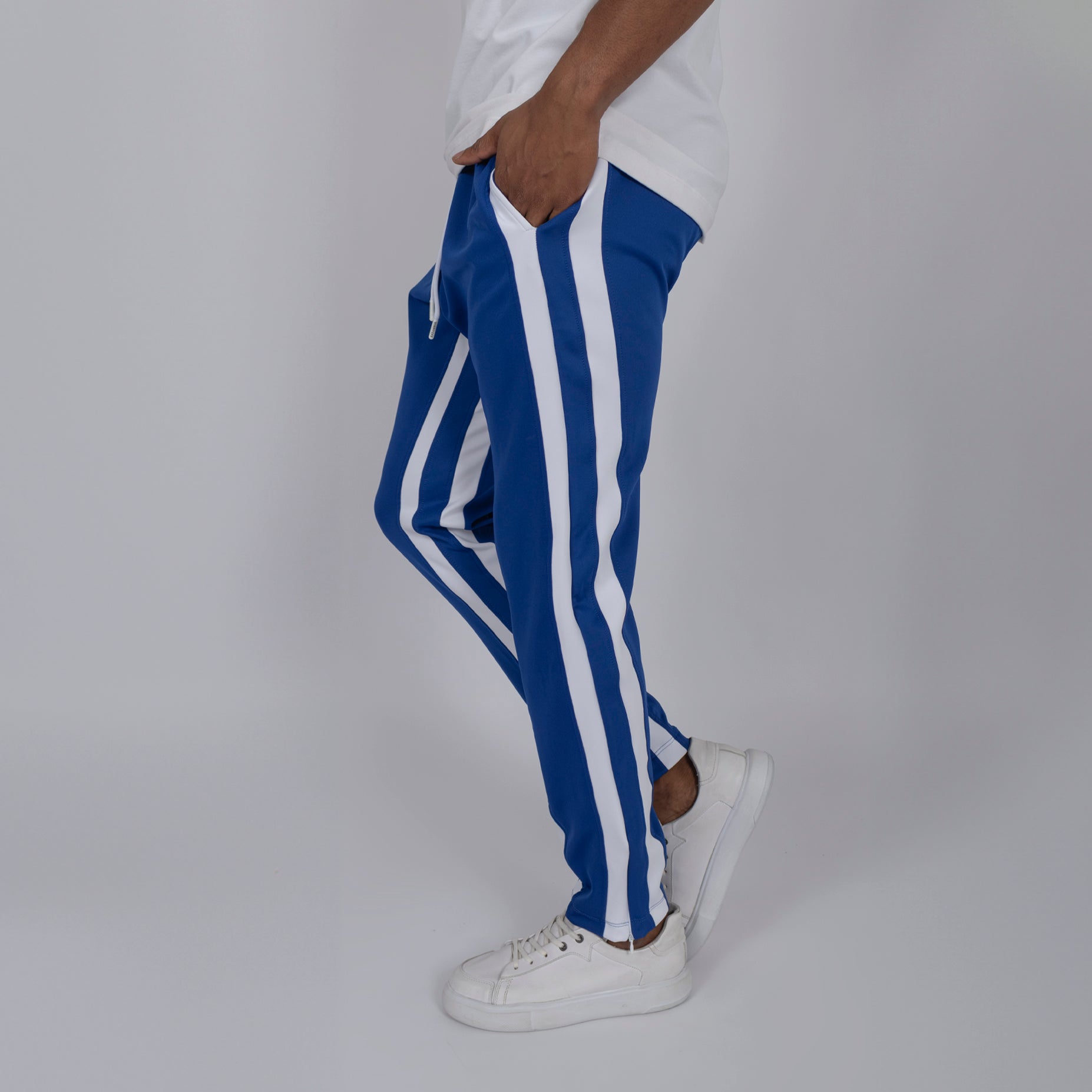 Sudadera hombre azul rey