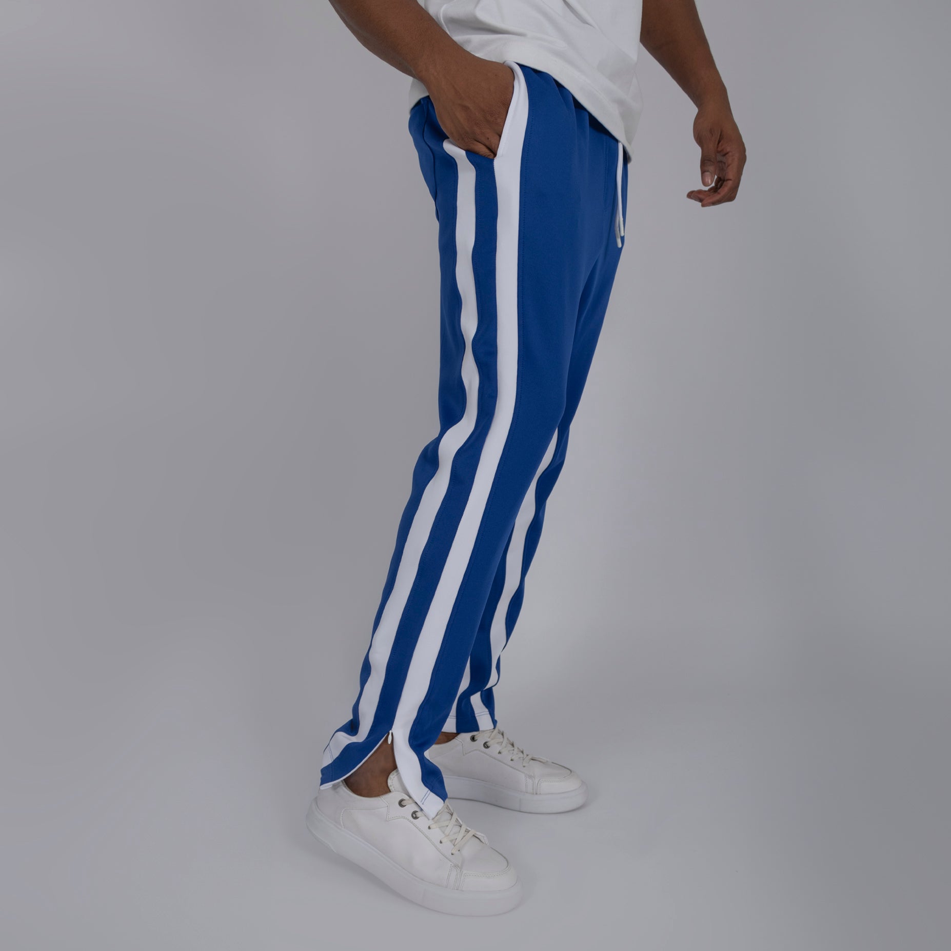 Sudadera hombre azul rey