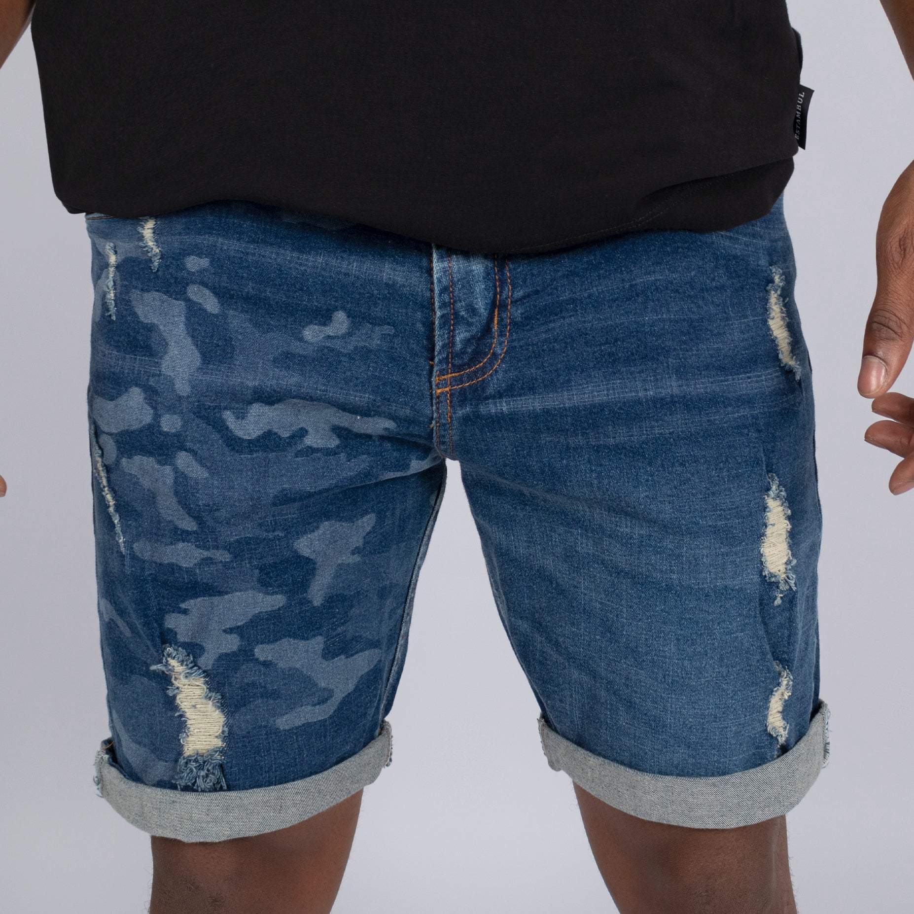 Bermuda hombre camuflado