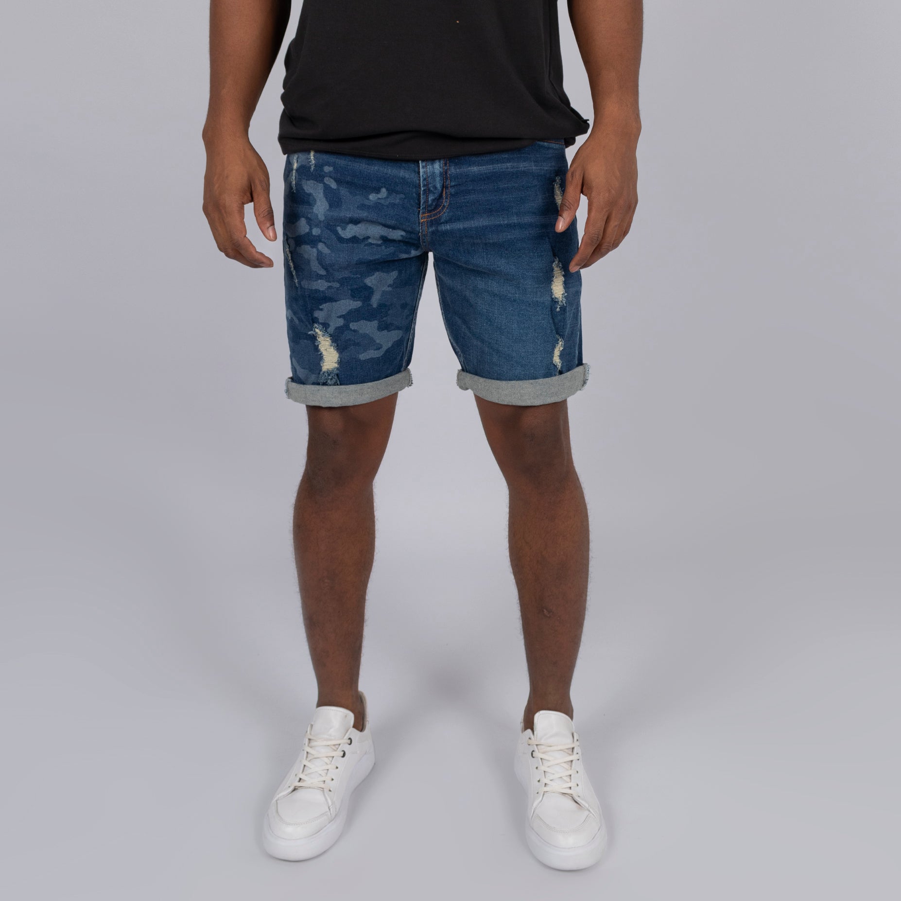 Bermuda hombre camuflado