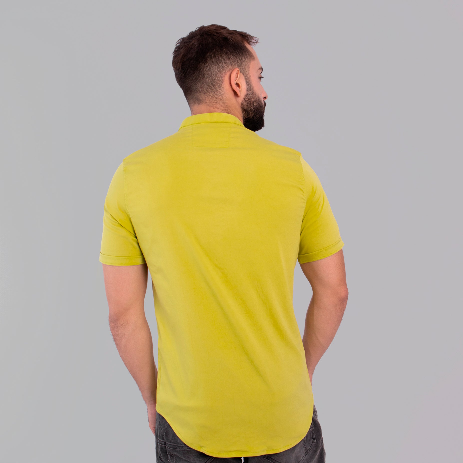 Camisa adulto basica verde