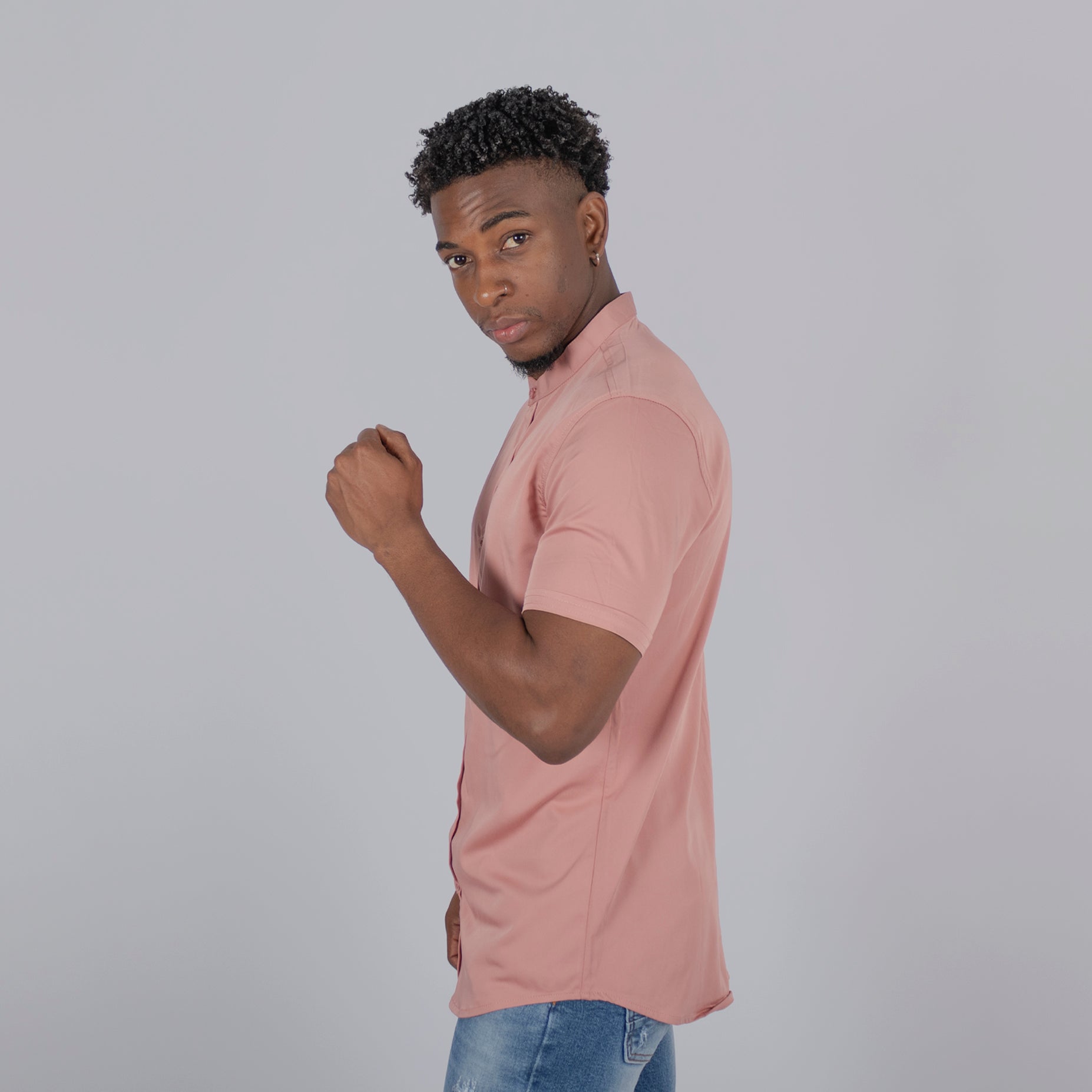 Camisa hombre basica rubor