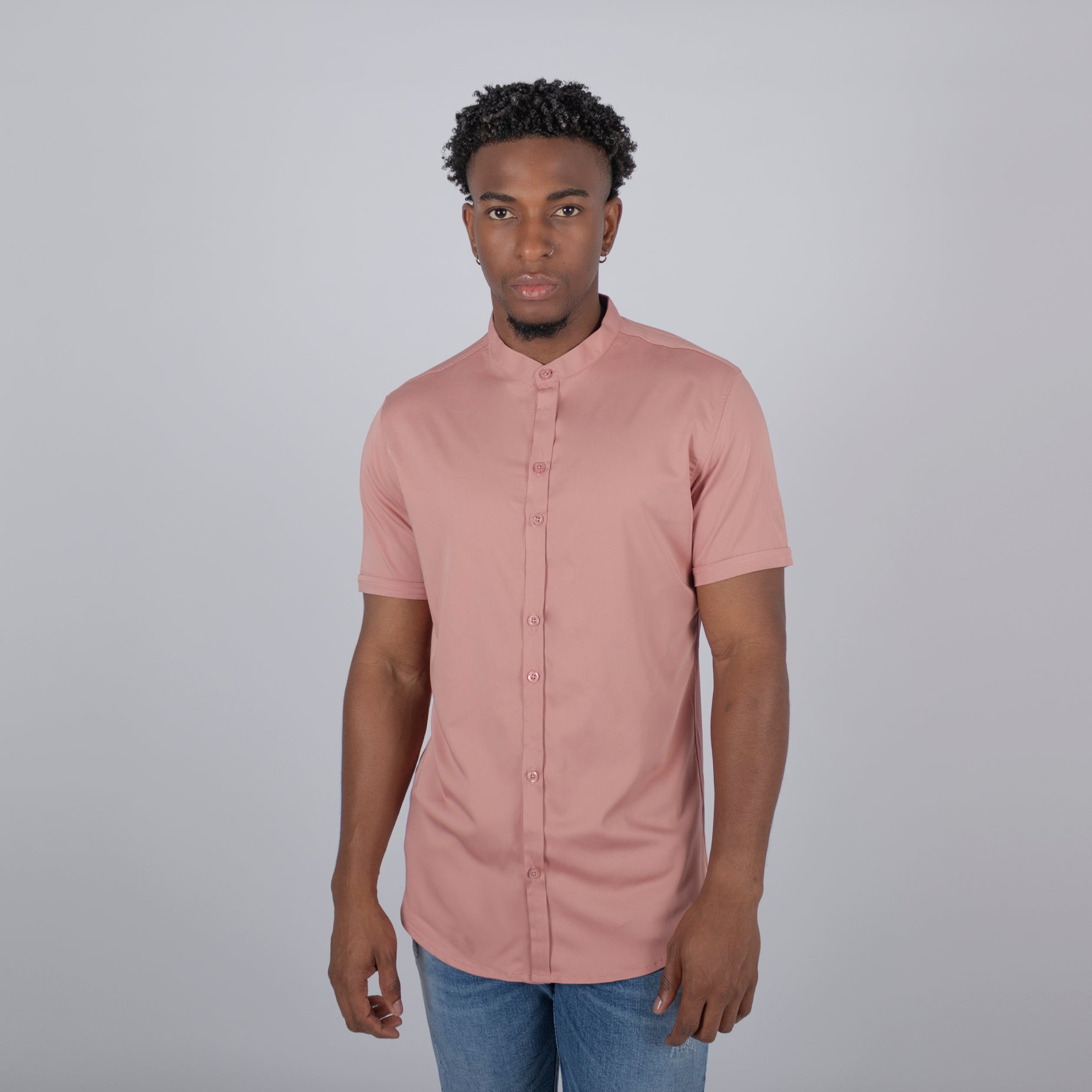 Camisa hombre basica rubor