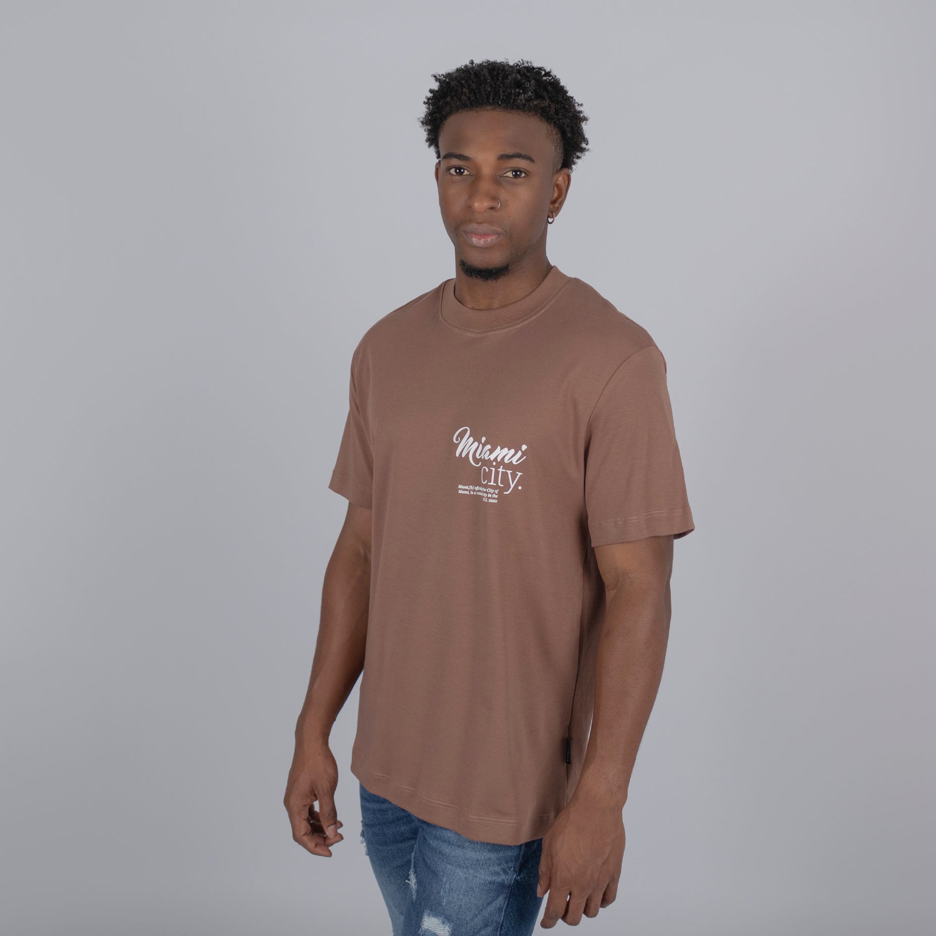 Oversize  hombre flores